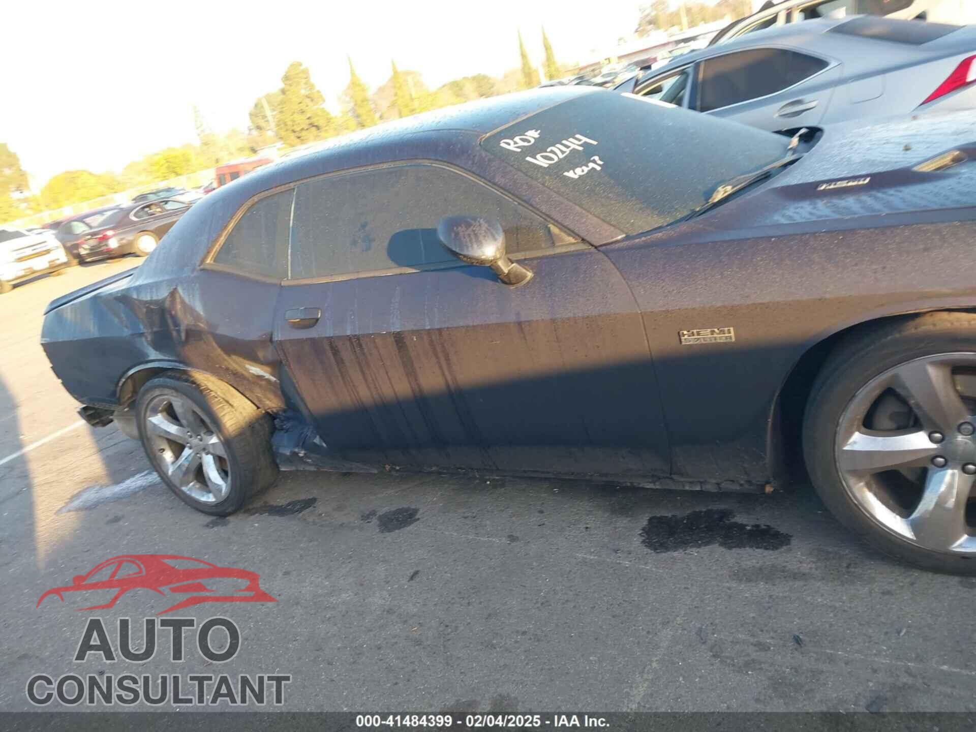 DODGE CHALLENGER 2012 - 2C3CDYBT2CH292987