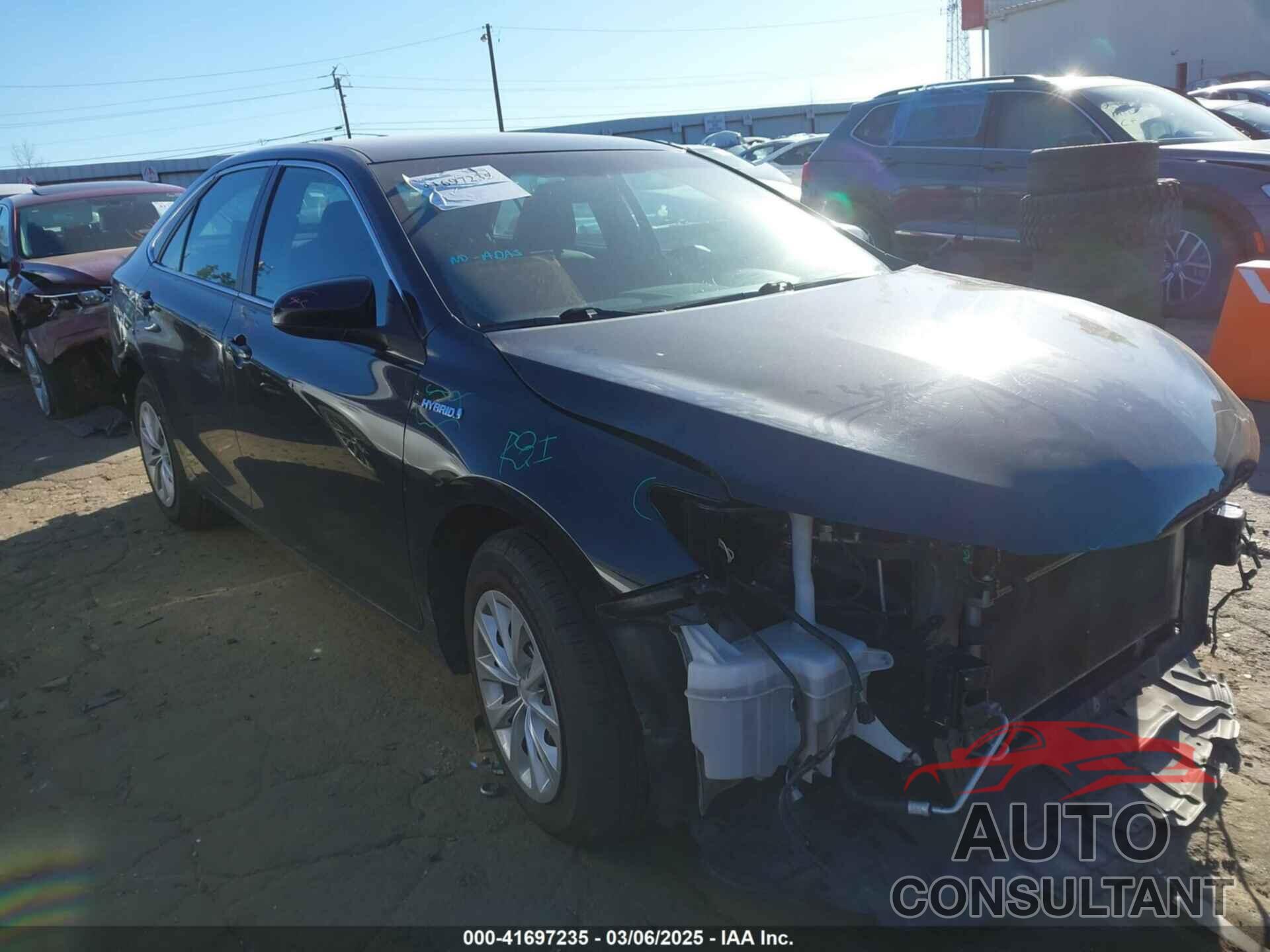 TOYOTA CAMRY HYBRID 2015 - 4T1BD1FK7FU167027