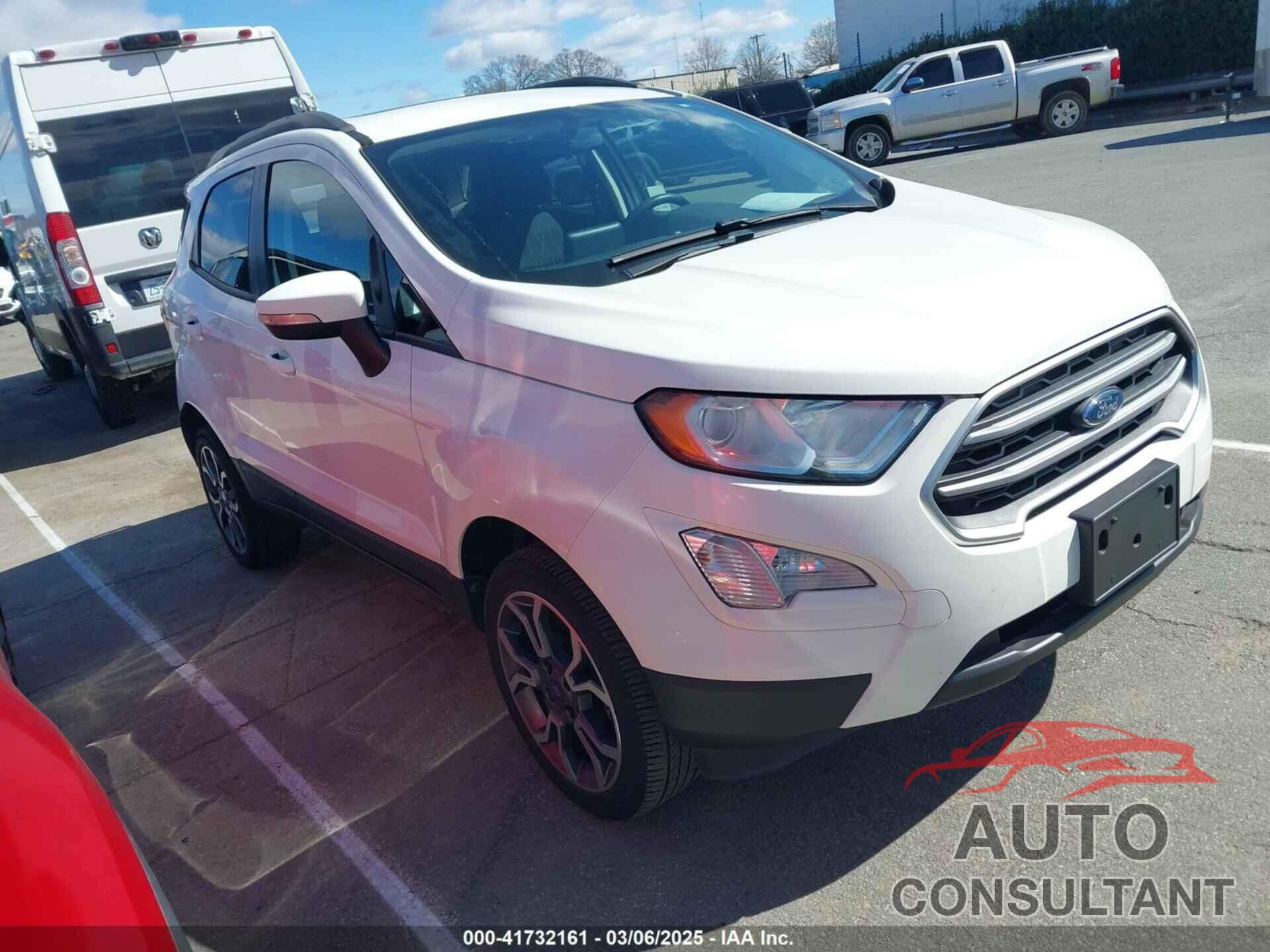 FORD ECOSPORT 2018 - MAJ6P1UL8JC216992