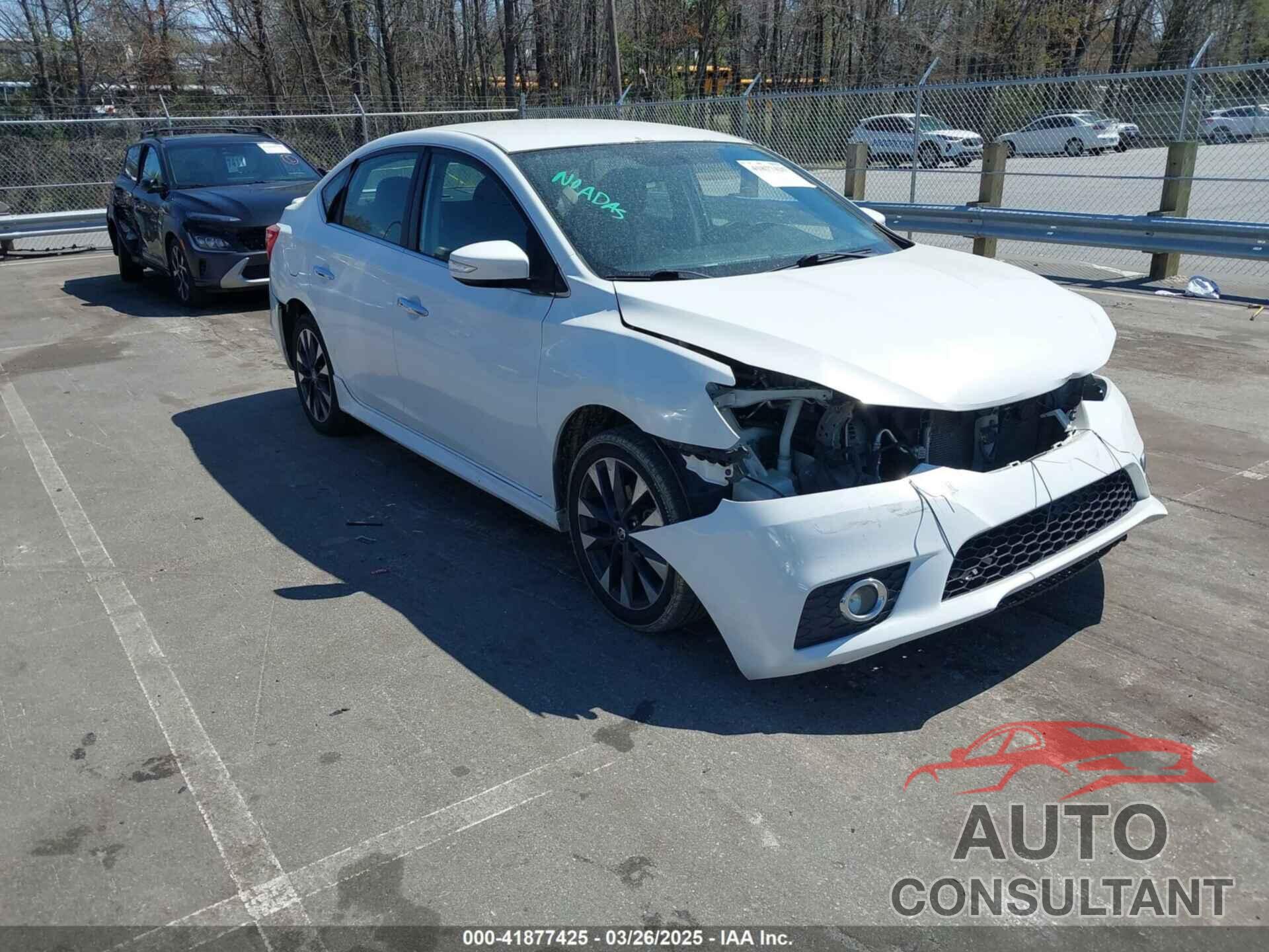 NISSAN SENTRA 2016 - 3N1AB7APXGY327236