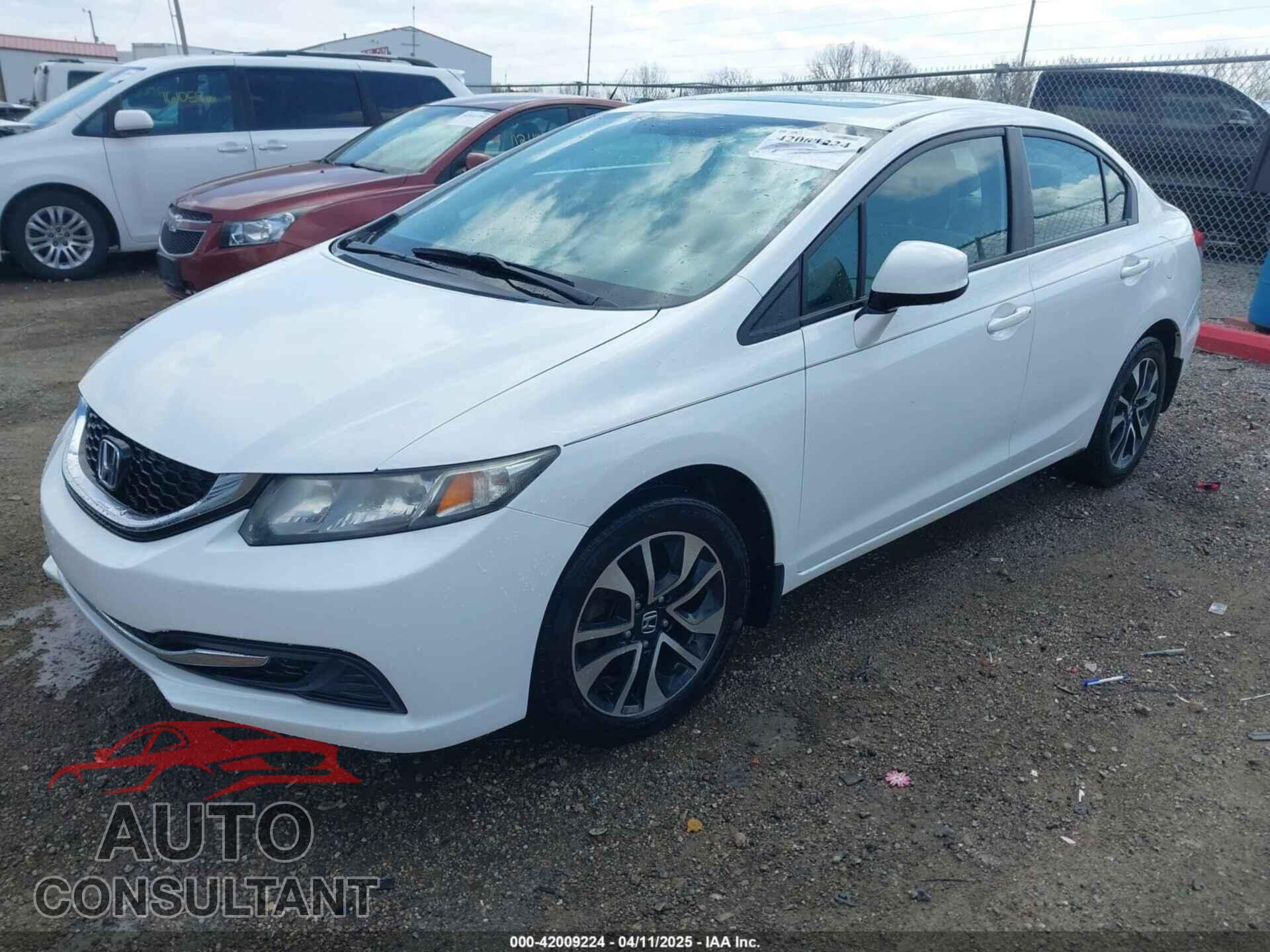 HONDA CIVIC 2013 - 19XFB2F81DE254181