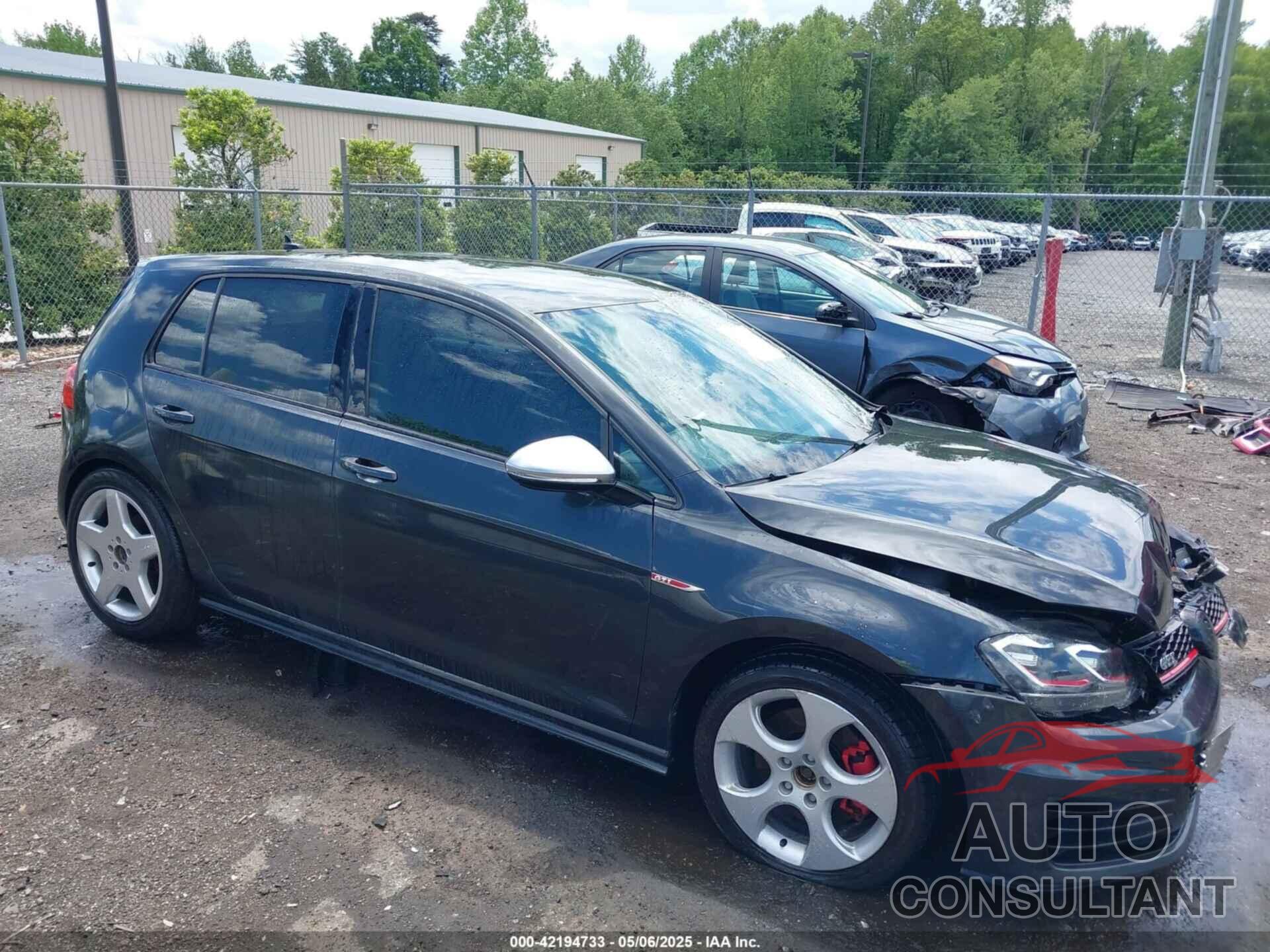 VOLKSWAGEN GOLF GTI 2017 - 3VW4T7AU7HM068899