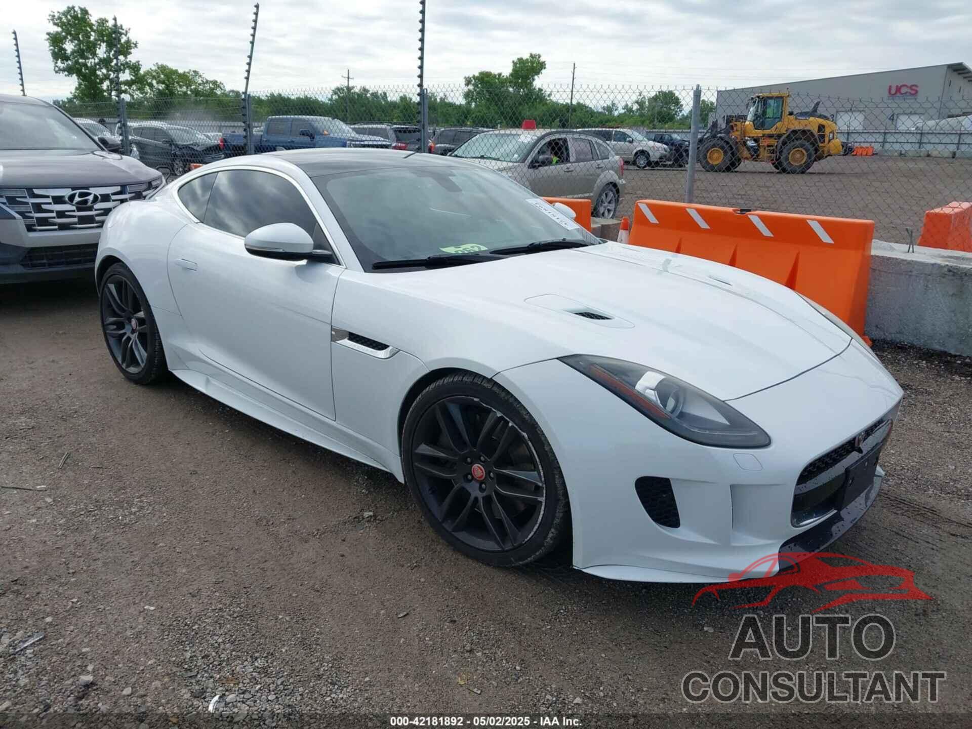 JAGUAR F-TYPE 2016 - SAJWJ6BV9G8K22794