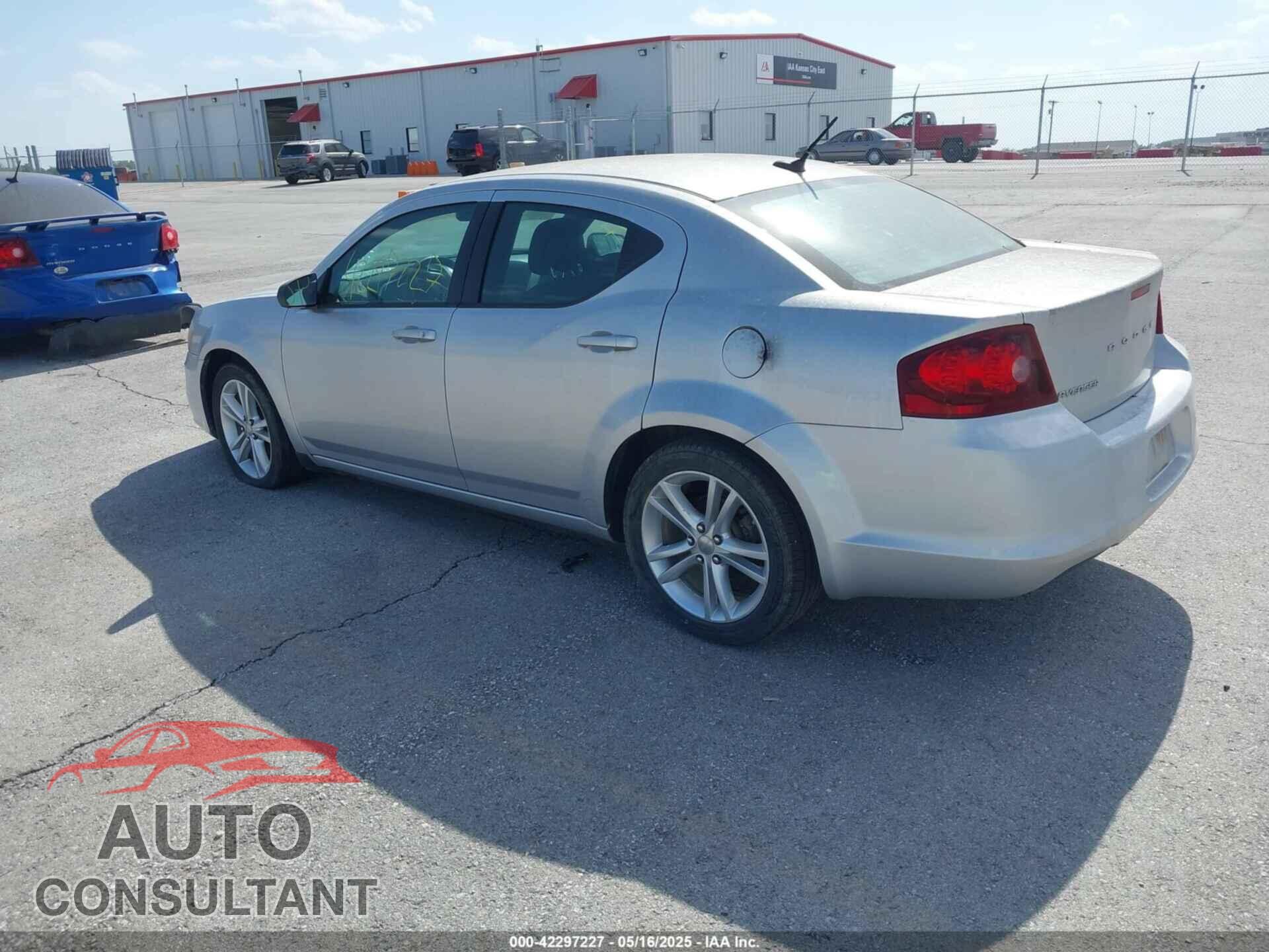 DODGE AVENGER 2012 - 1C3CDZAB0CN212107
