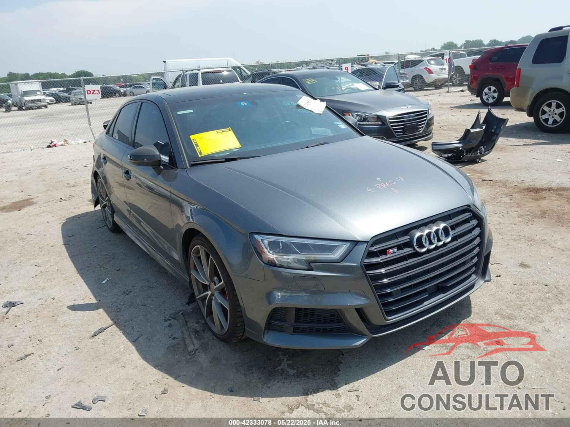 AUDI S3 2017 - WAUB1GFF2H1062349