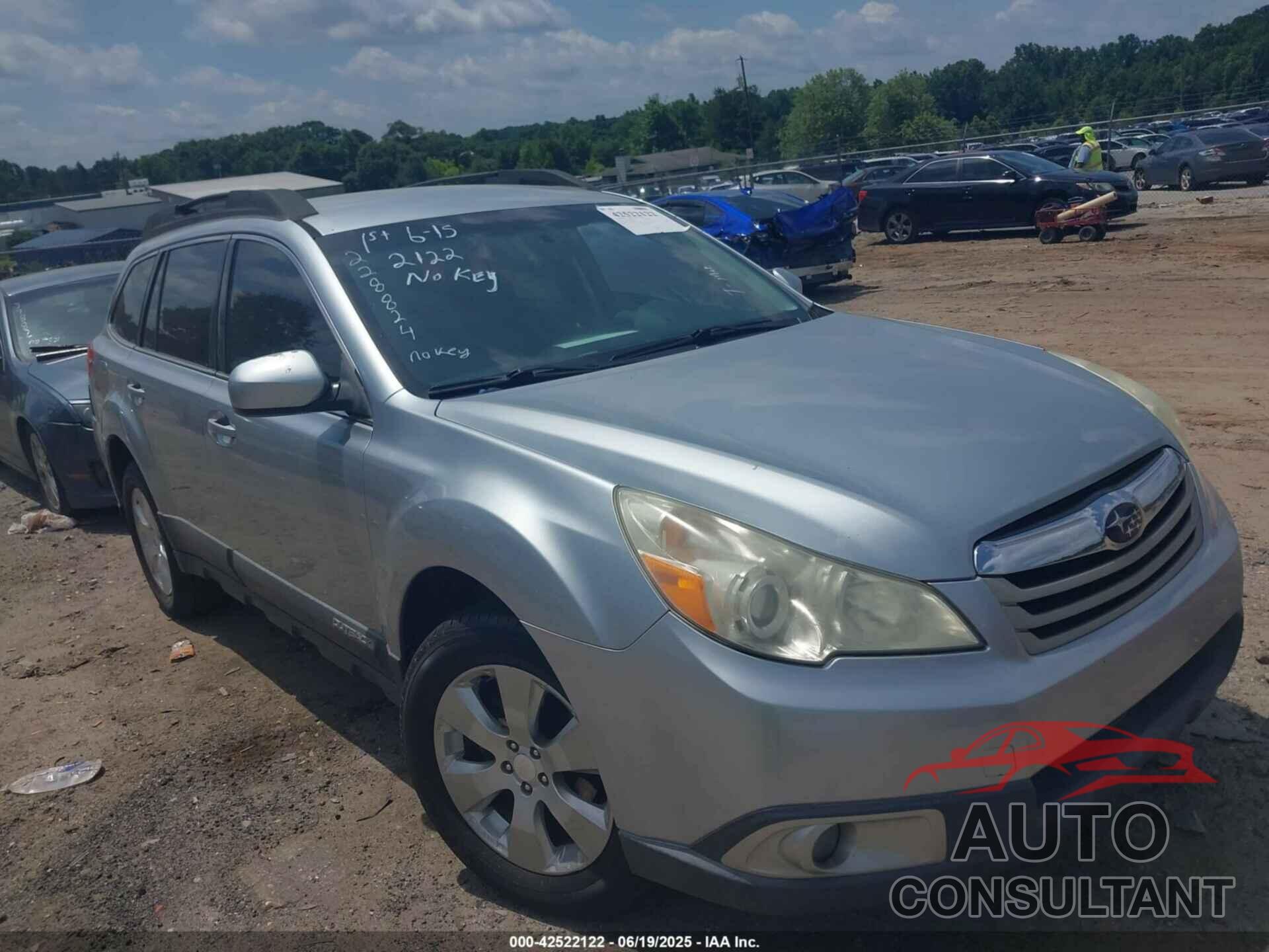 SUBARU OUTBACK 2012 - 4S4BRCAC1C3228824
