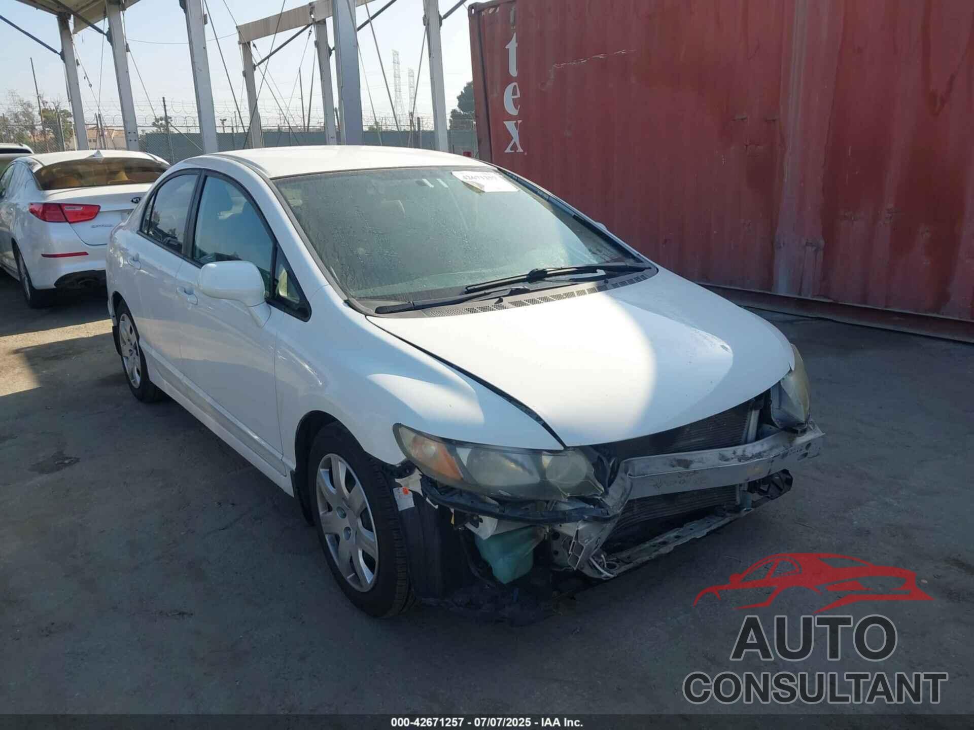 HONDA CIVIC 2011 - 2HGFA1F57BH516923
