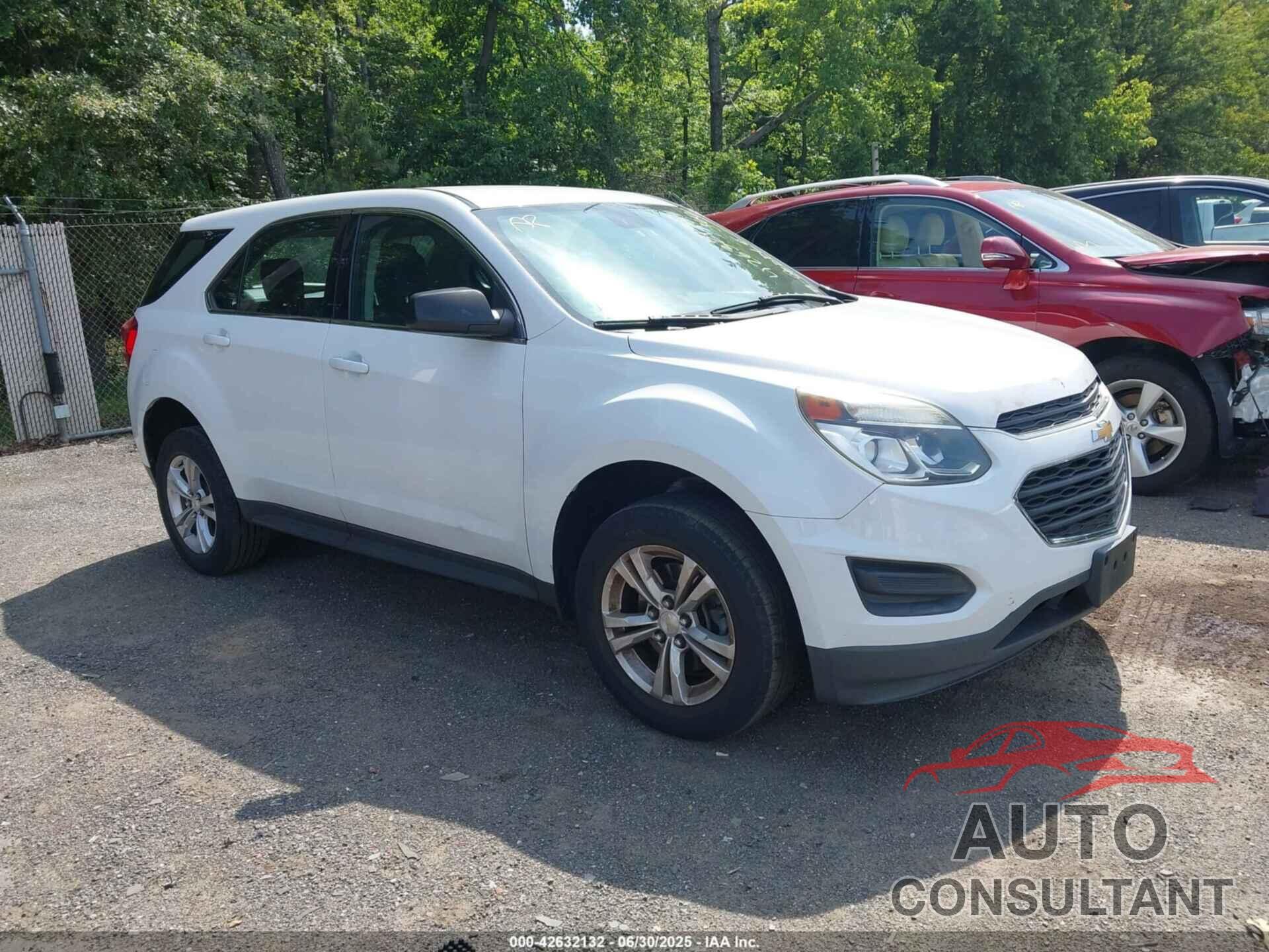CHEVROLET EQUINOX 2016 - 2GNFLEEK7G6326427