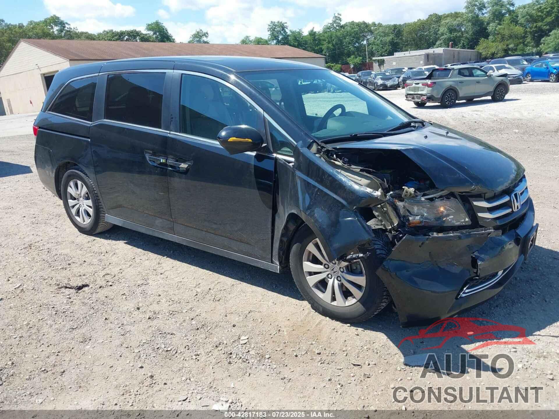 HONDA ODYSSEY 2017 - 5FNRL5H47HB008595
