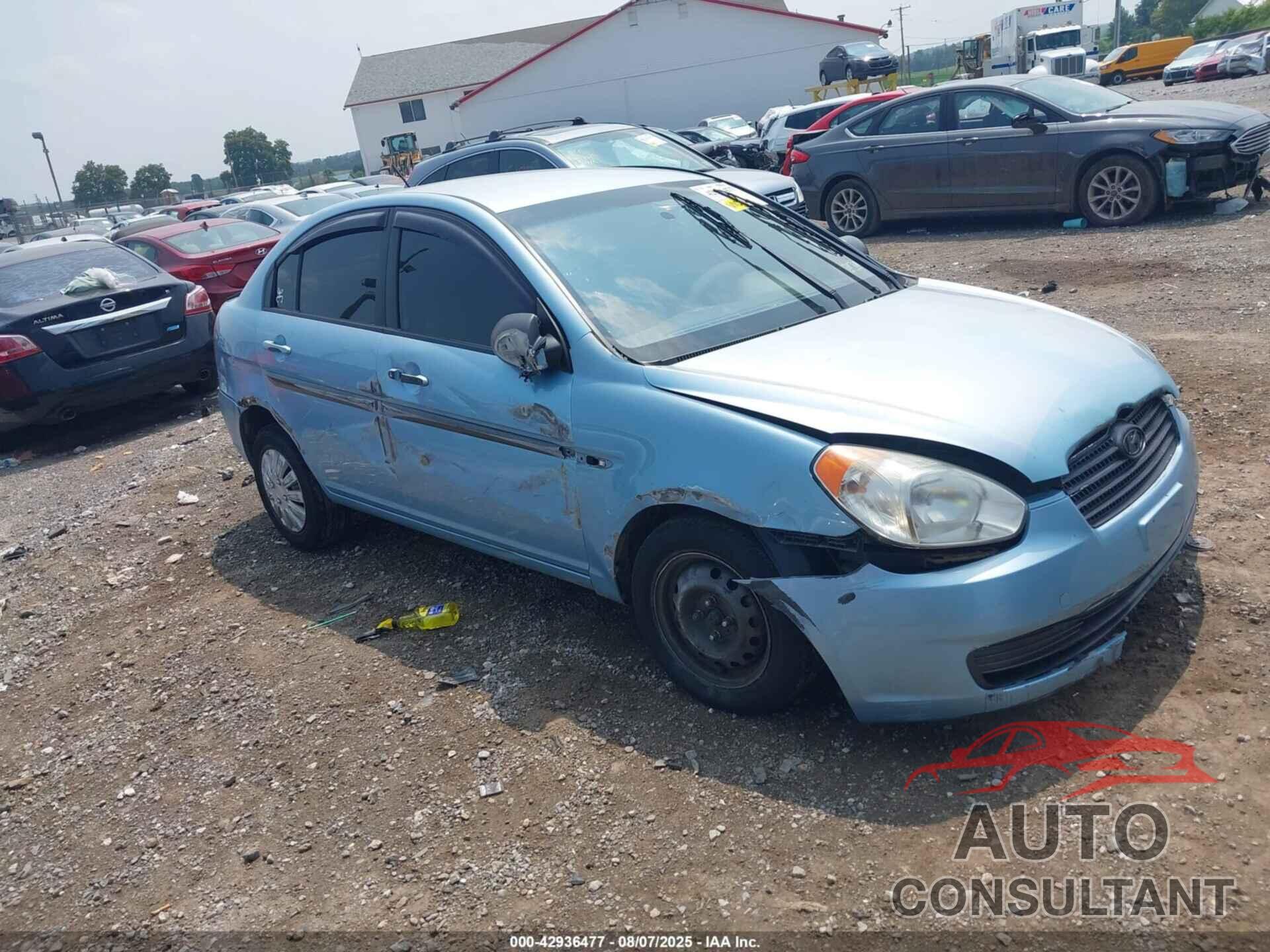 HYUNDAI ACCENT 2009 - KMHCN46C19U371015
