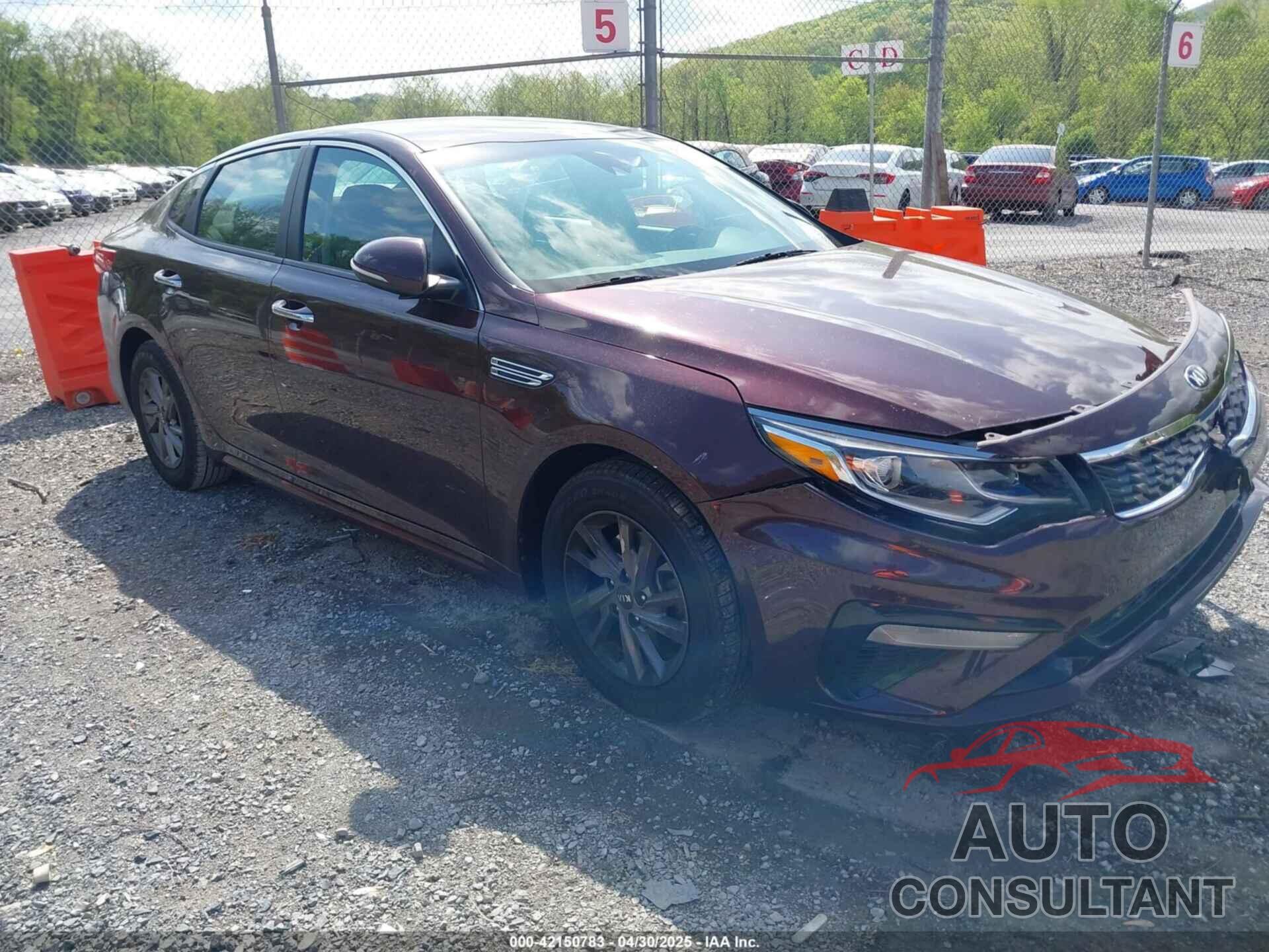 KIA OPTIMA 2019 - 5XXGT4L38KG320364