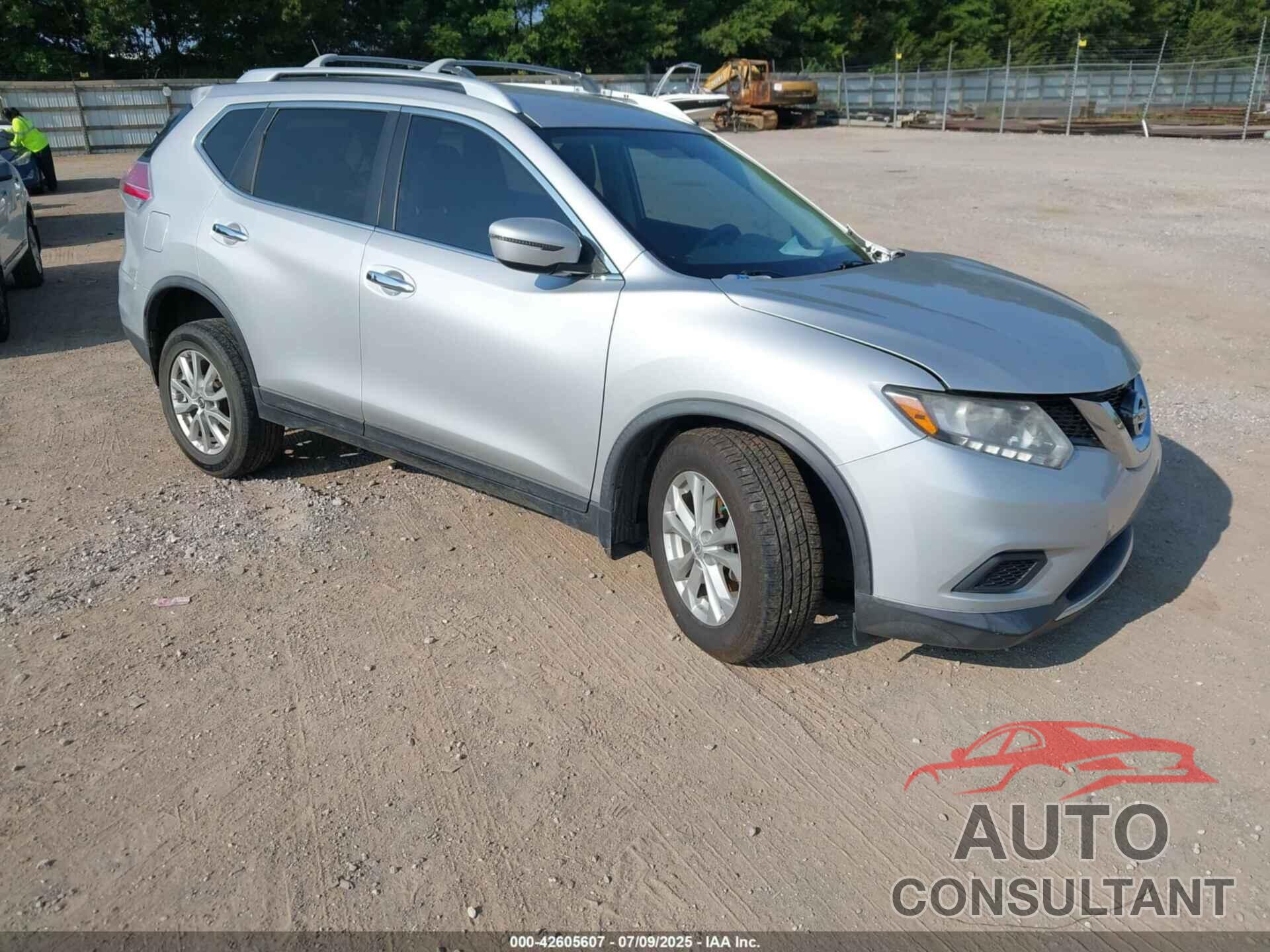 NISSAN ROGUE 2016 - KNMAT2MVXGP629439