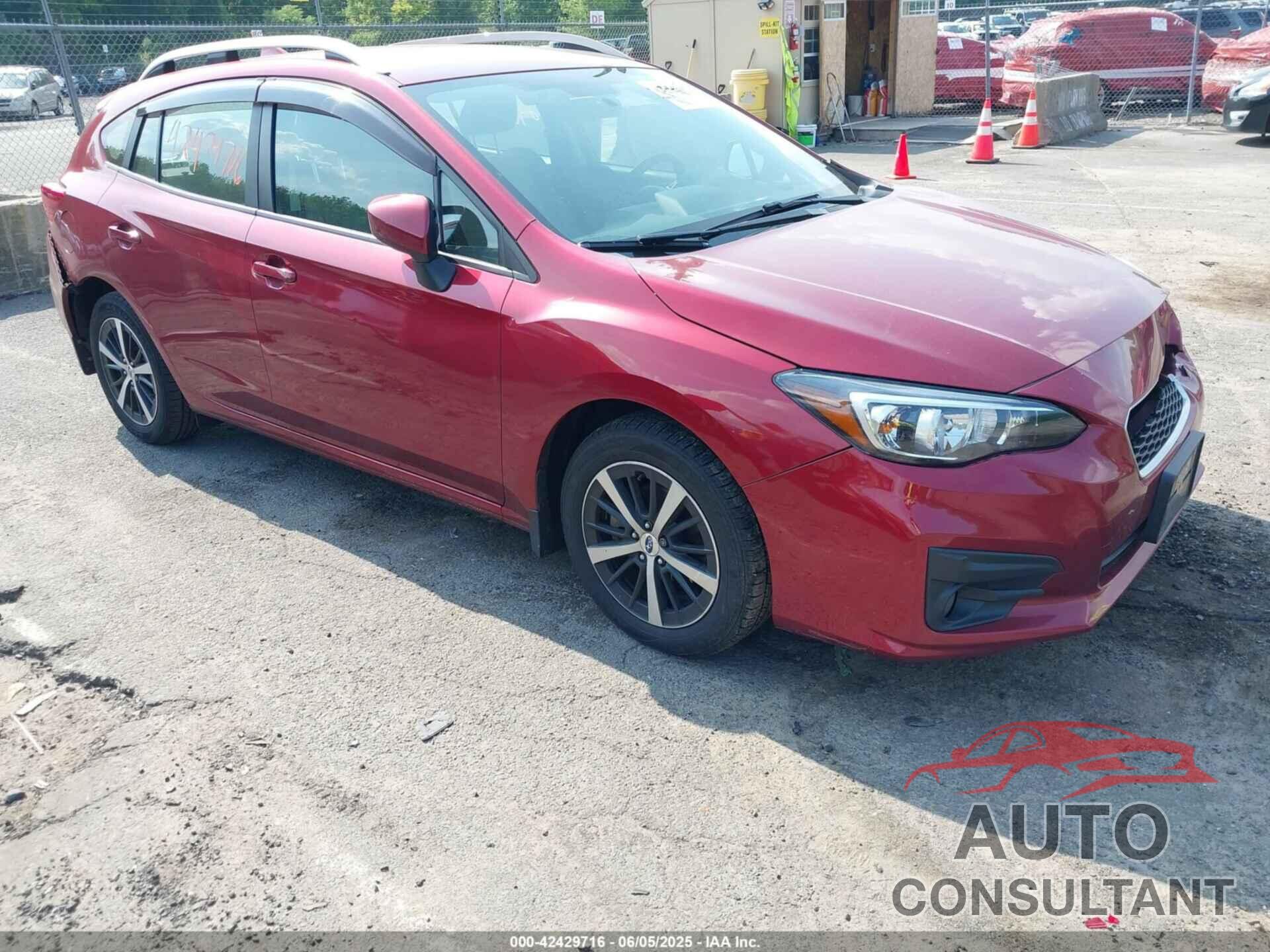SUBARU IMPREZA 2019 - 4S3GTAD64K3708635