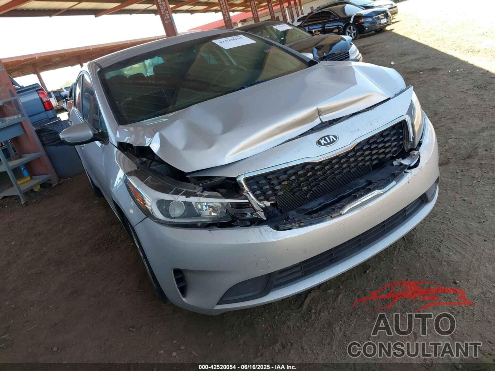 KIA FORTE 2017 - 3KPFL4A74HE091975