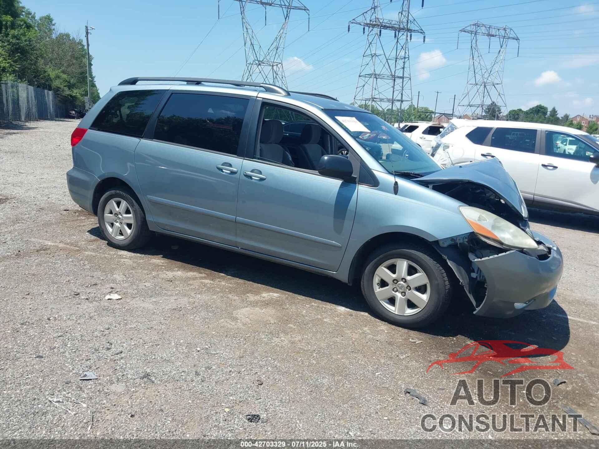 TOYOTA SIENNA 2010 - 5TDKK4CC3AS320962