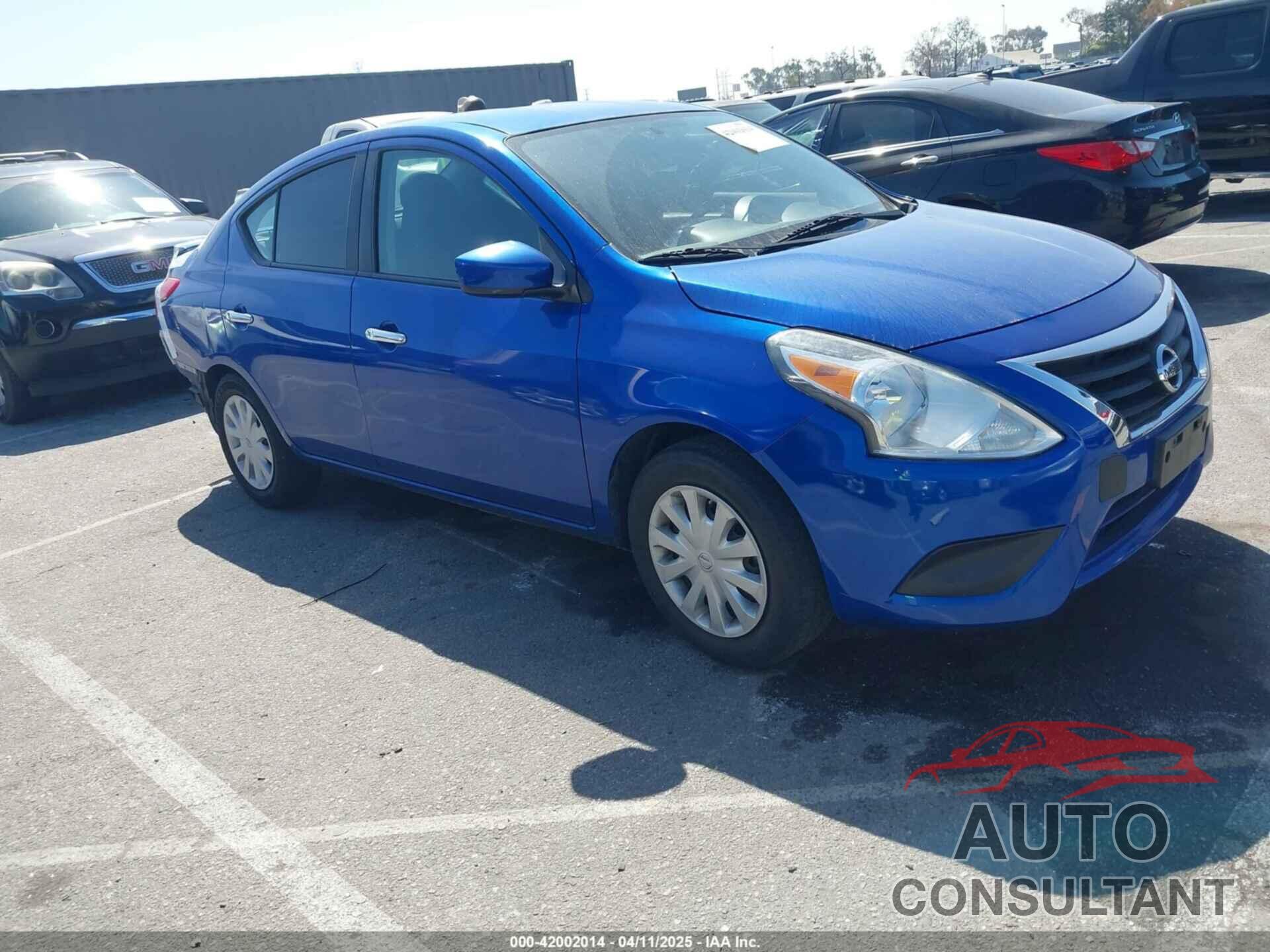 NISSAN VERSA 2016 - 3N1CN7AP5GL817967