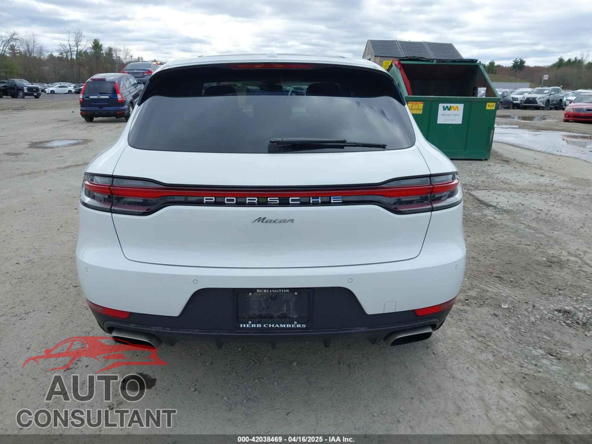 PORSCHE MACAN 2021 - WP1AA2A53MLB00846