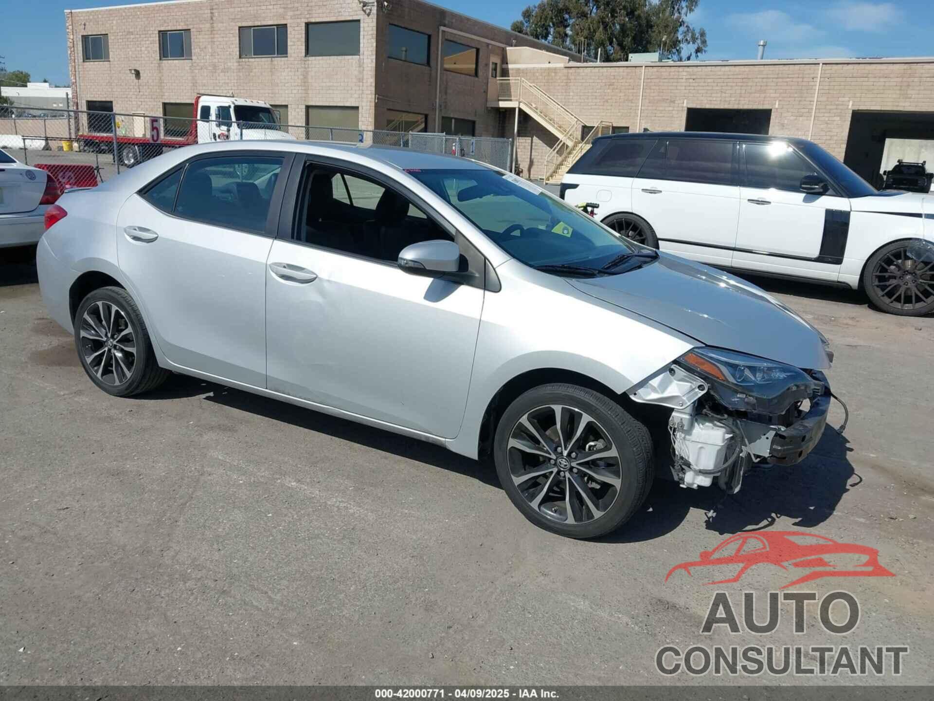 TOYOTA COROLLA 2018 - 2T1BURHE2JC043442
