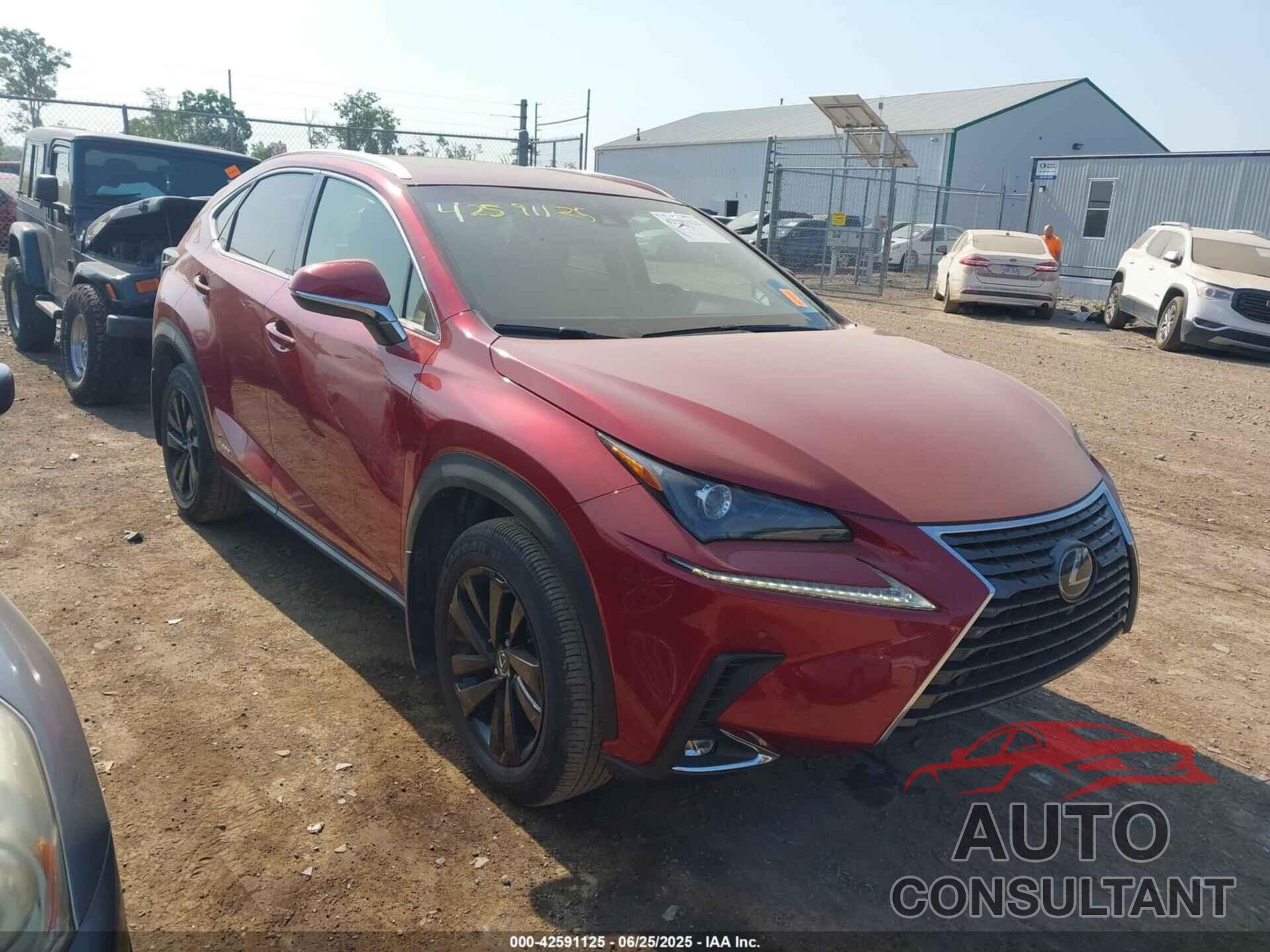 LEXUS NX 300H 2020 - JTJGJRDZ6L2140536