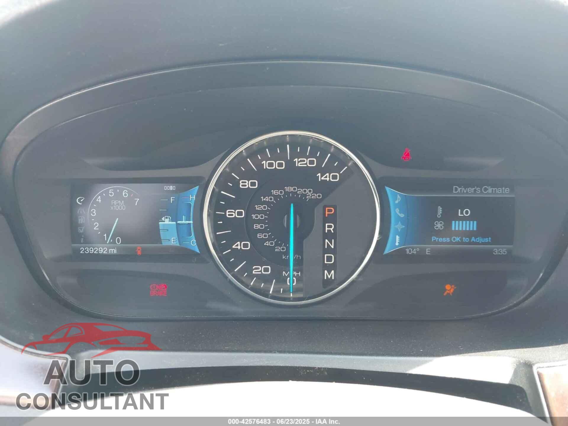FORD EDGE 2011 - 2FMDK4KC5BBA82475