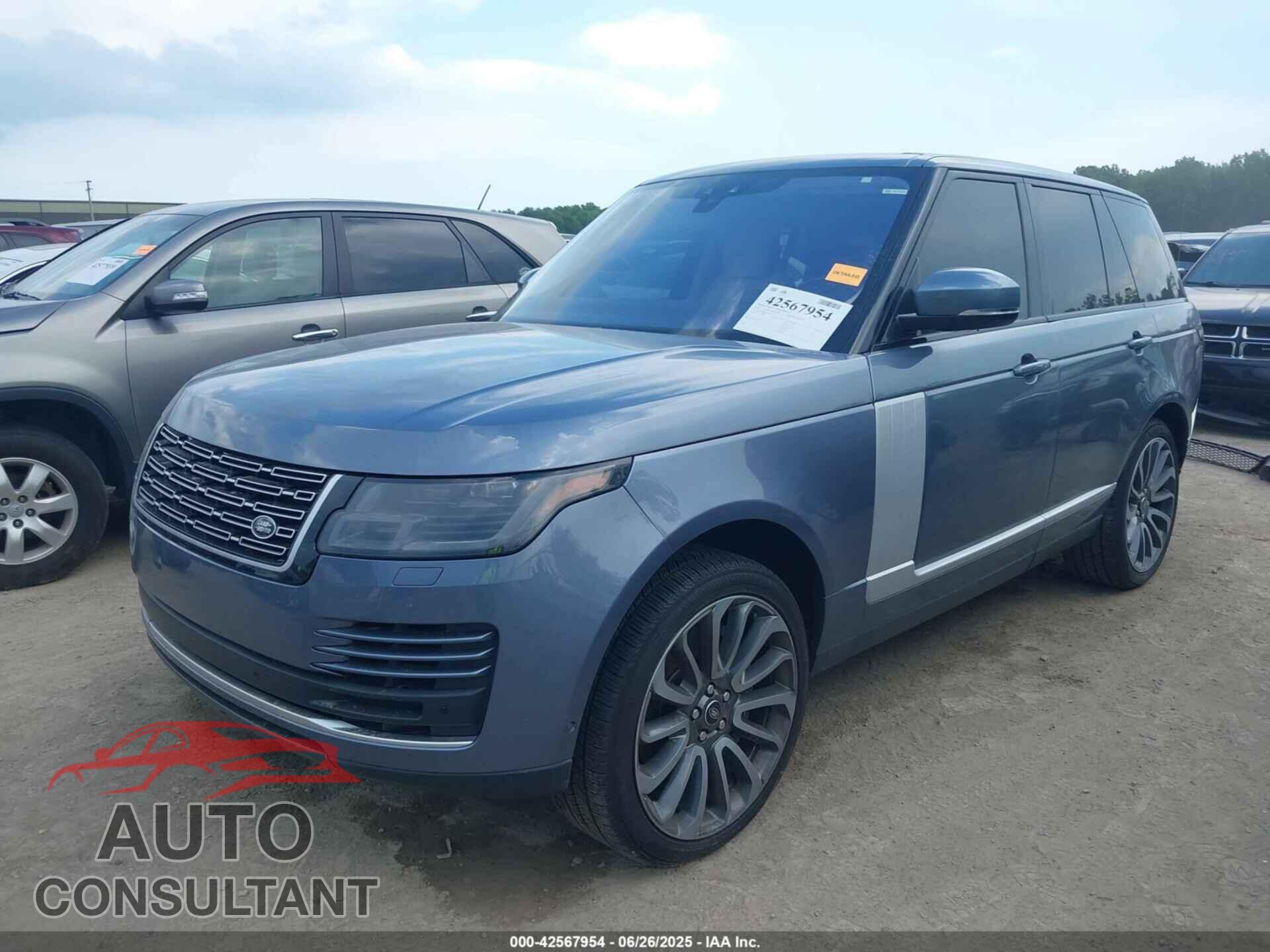 LAND ROVER RANGE ROVER 2019 - SALGS2SV5KA561216
