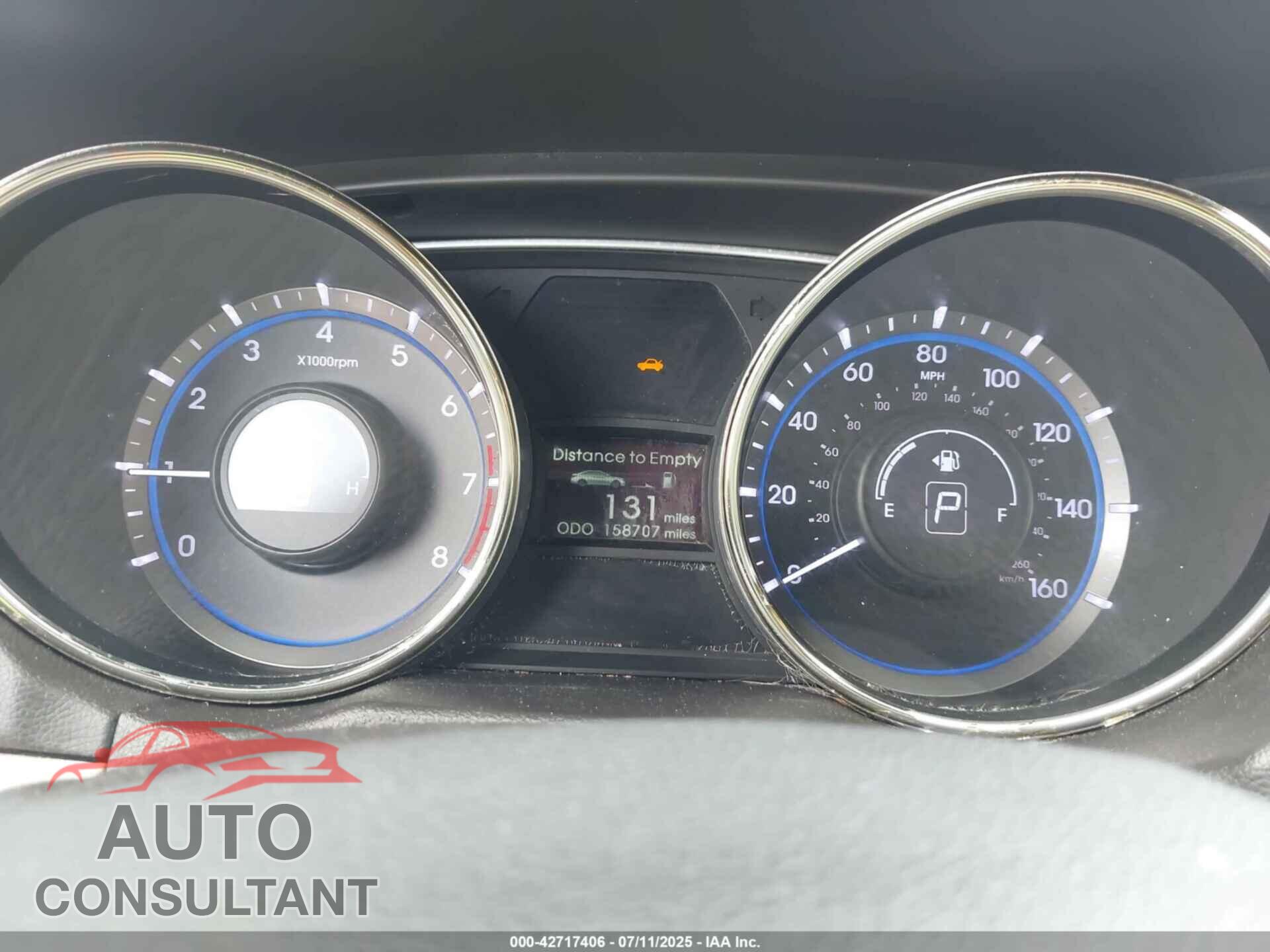 HYUNDAI SONATA 2012 - 5NPEB4AC8CH411072