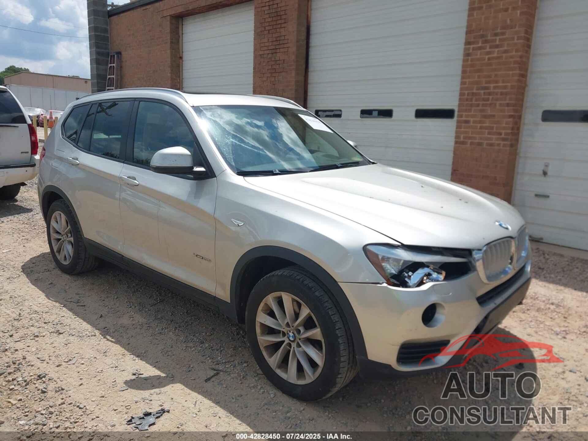 BMW X3 2015 - 5UXWX9C53F0D61282