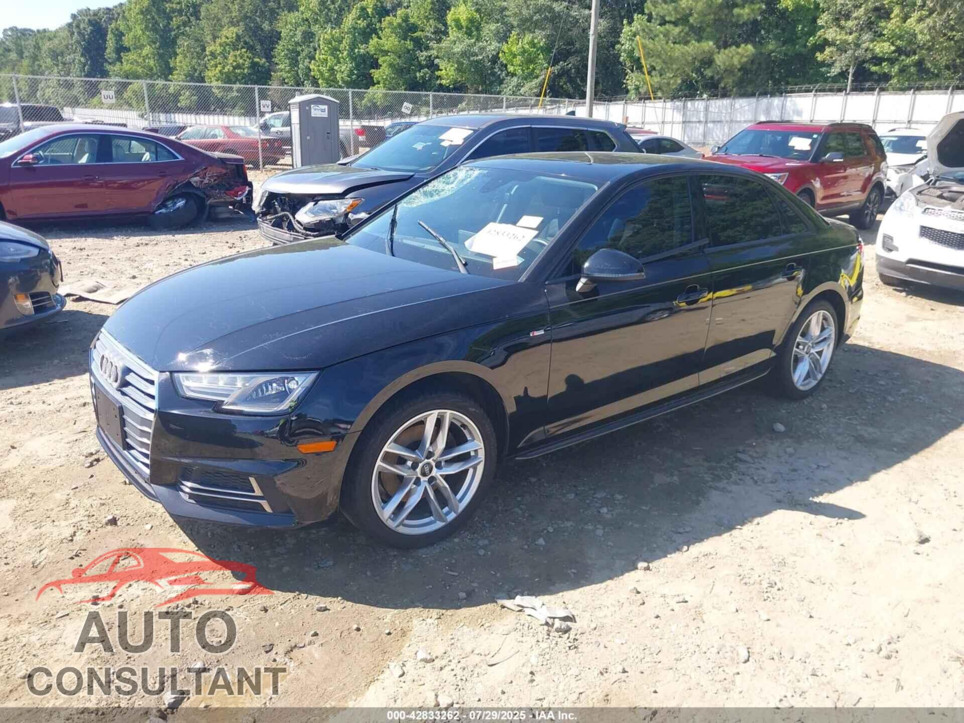 AUDI A4 2017 - WAUKMAF49HN055751