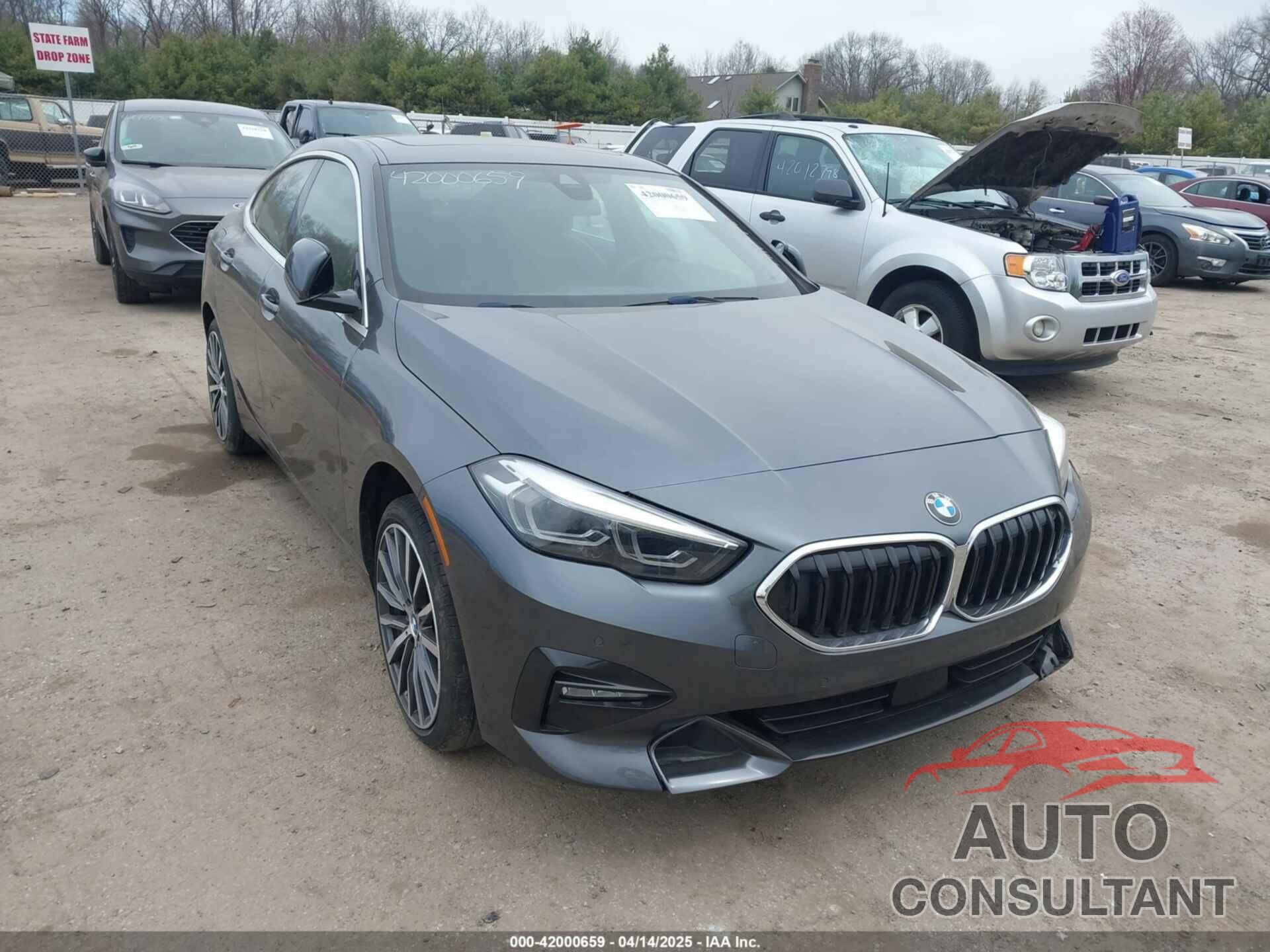 BMW 228I GRAN COUPE 2020 - WBA73AK06L7F52011