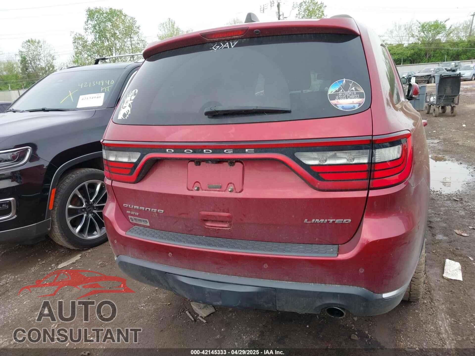 DODGE DURANGO 2014 - 1C4RDJDG3EC971489