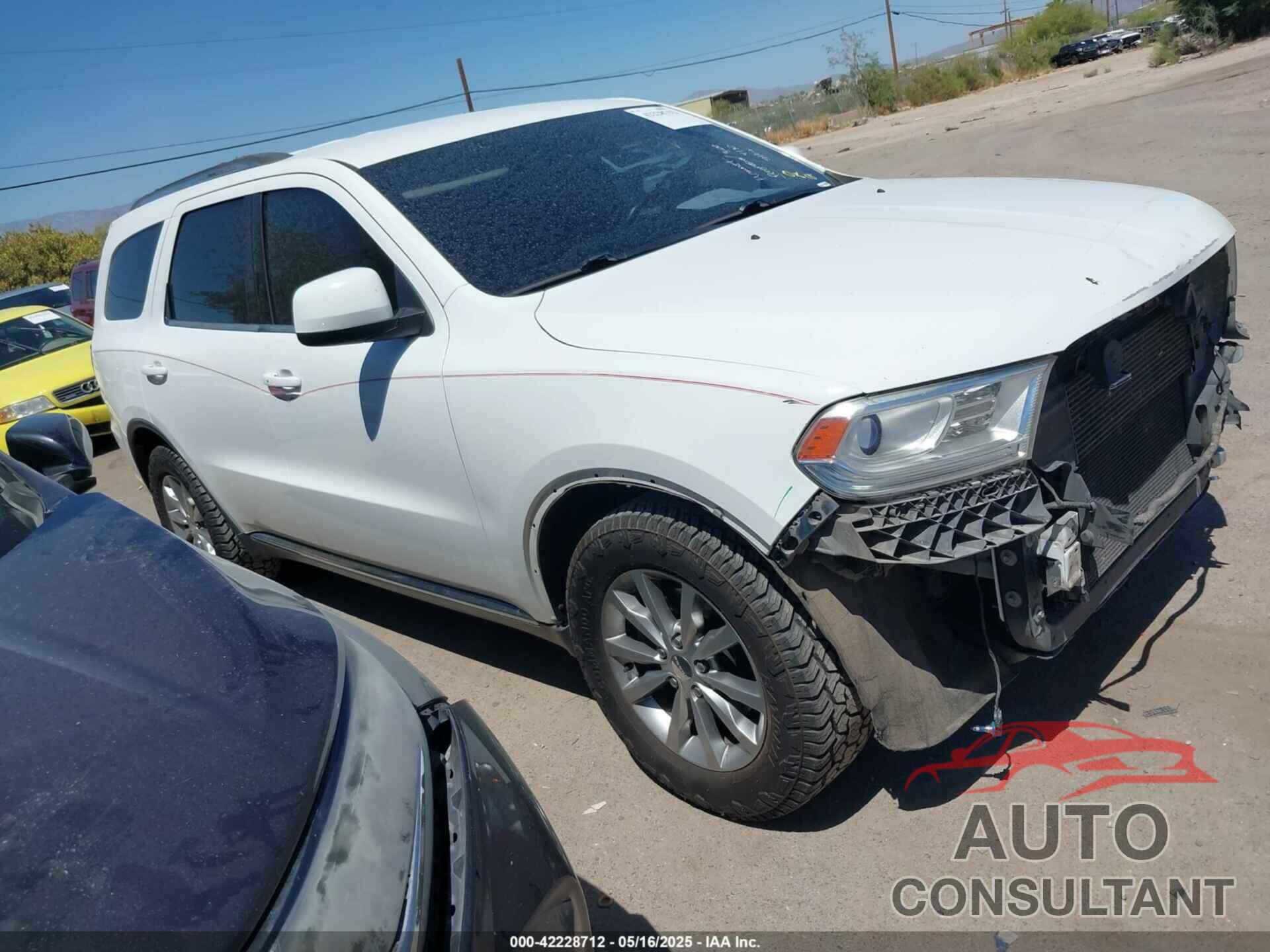 DODGE DURANGO 2016 - 1C4RDHAG3GC361849