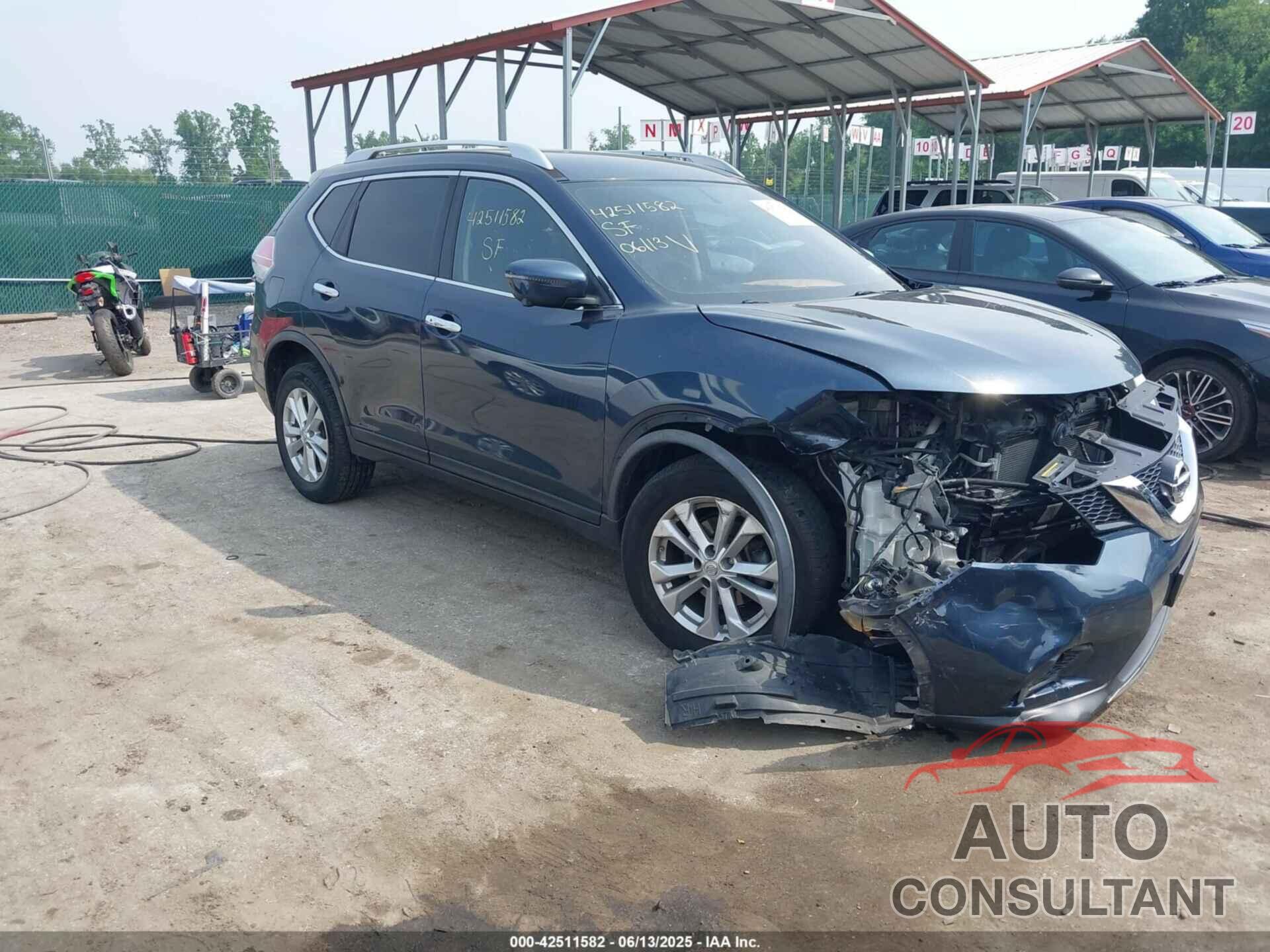 NISSAN ROGUE 2016 - JN8AT2MV3GW134347