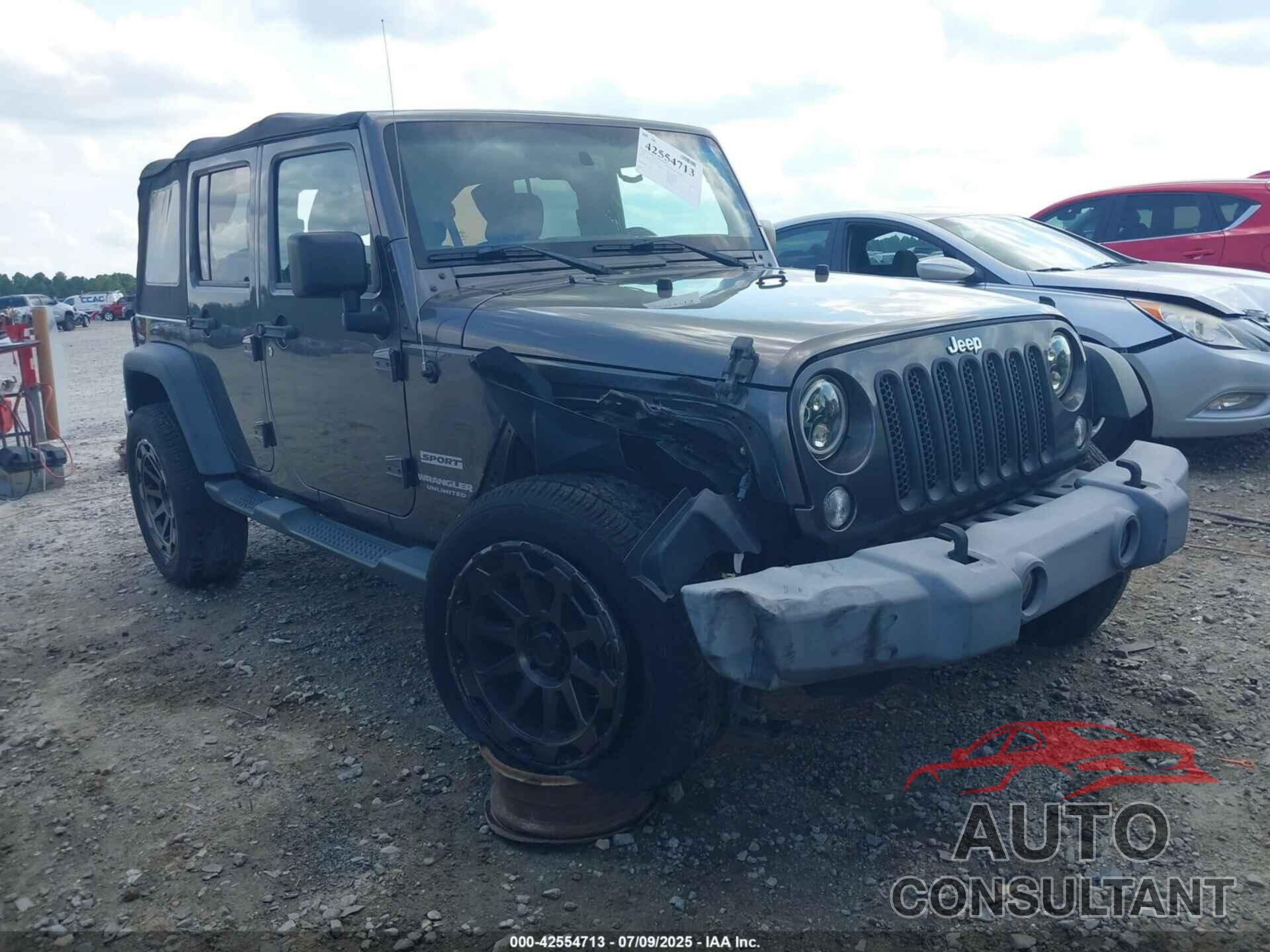 JEEP WRANGLER UNLIMITED 2016 - 1C4BJWDG4GL243318