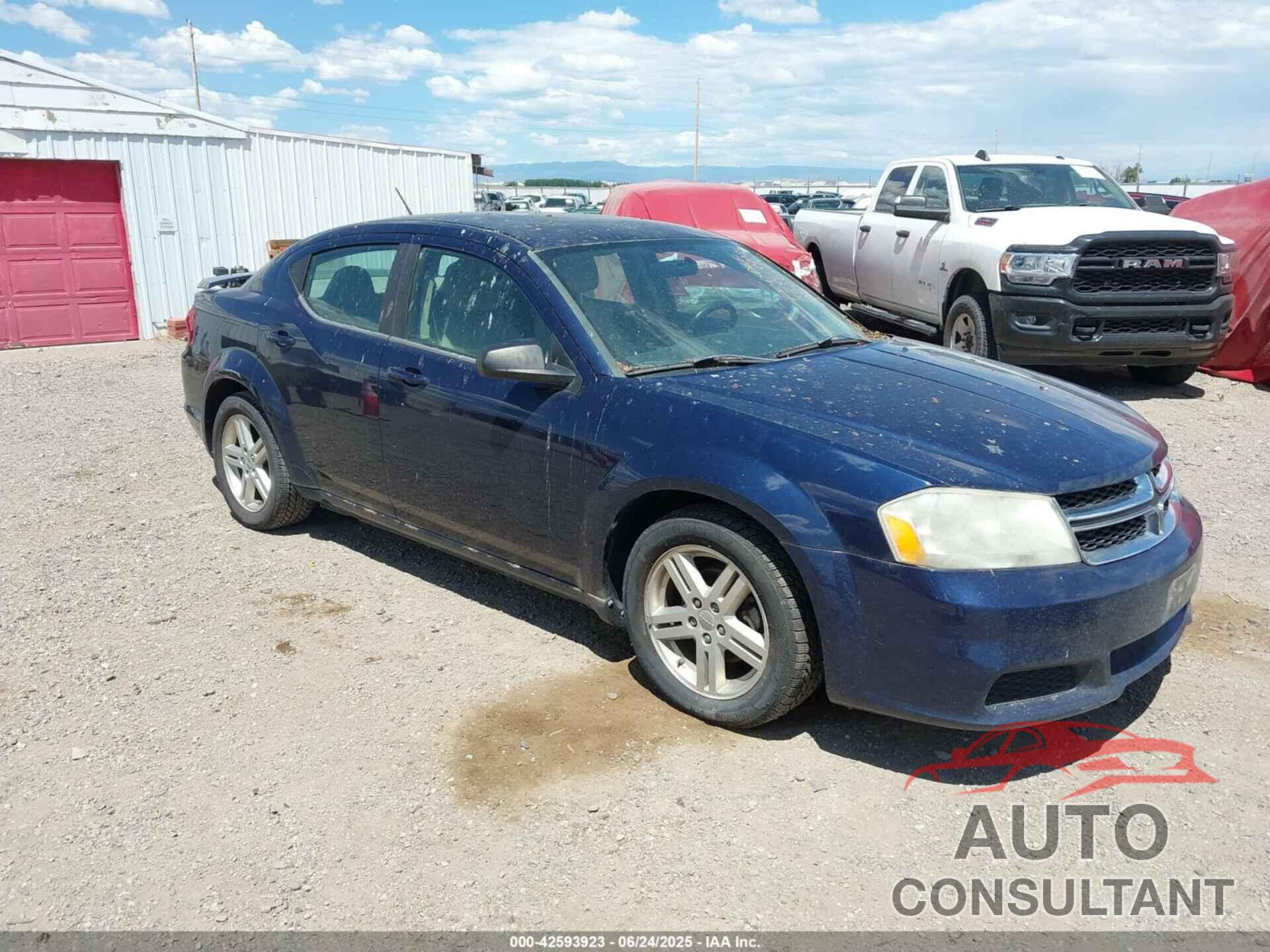 DODGE AVENGER 2013 - 1C3CDZAG5DN702961