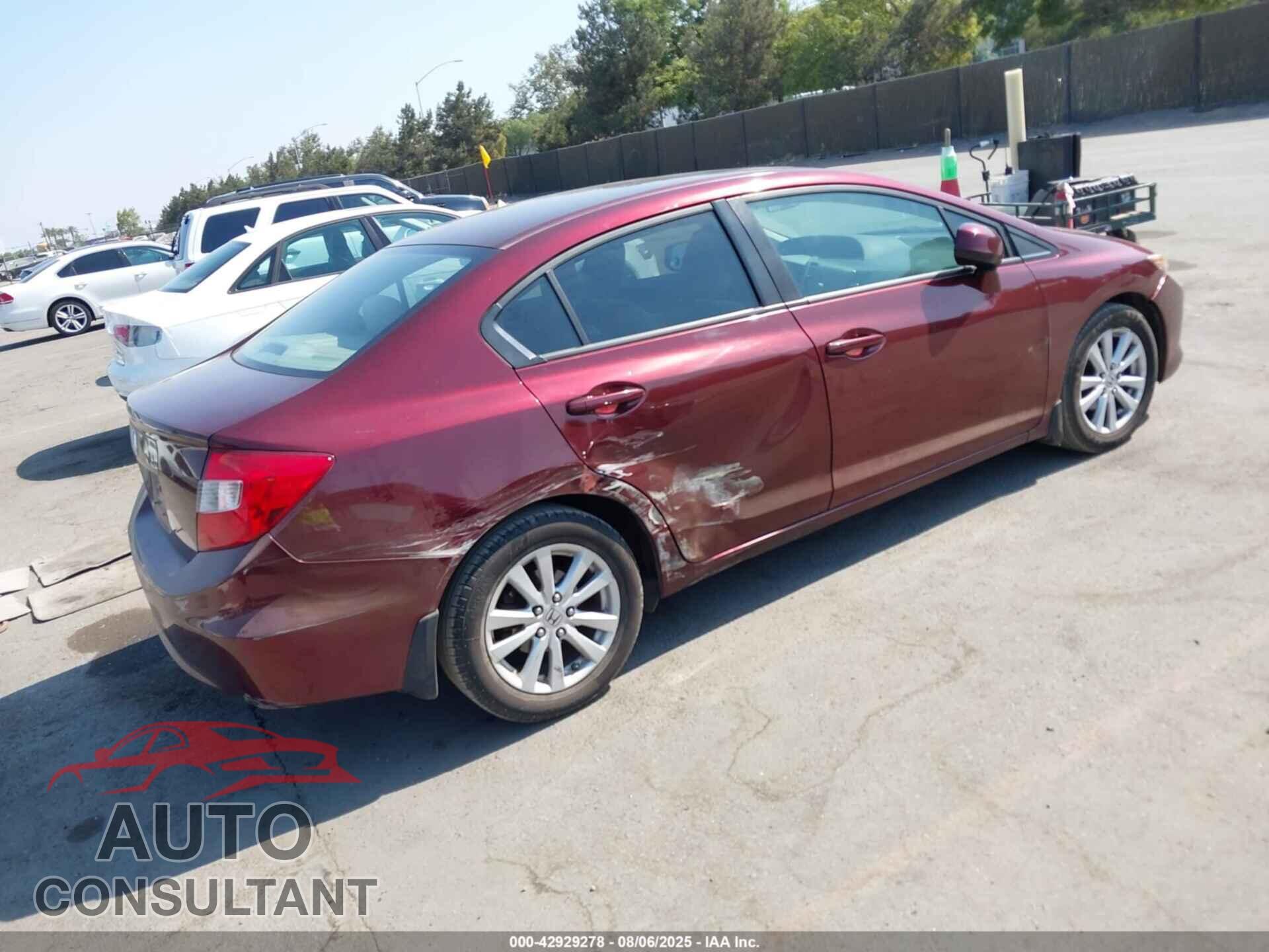 HONDA CIVIC 2012 - 2HGFB2F89CH515366