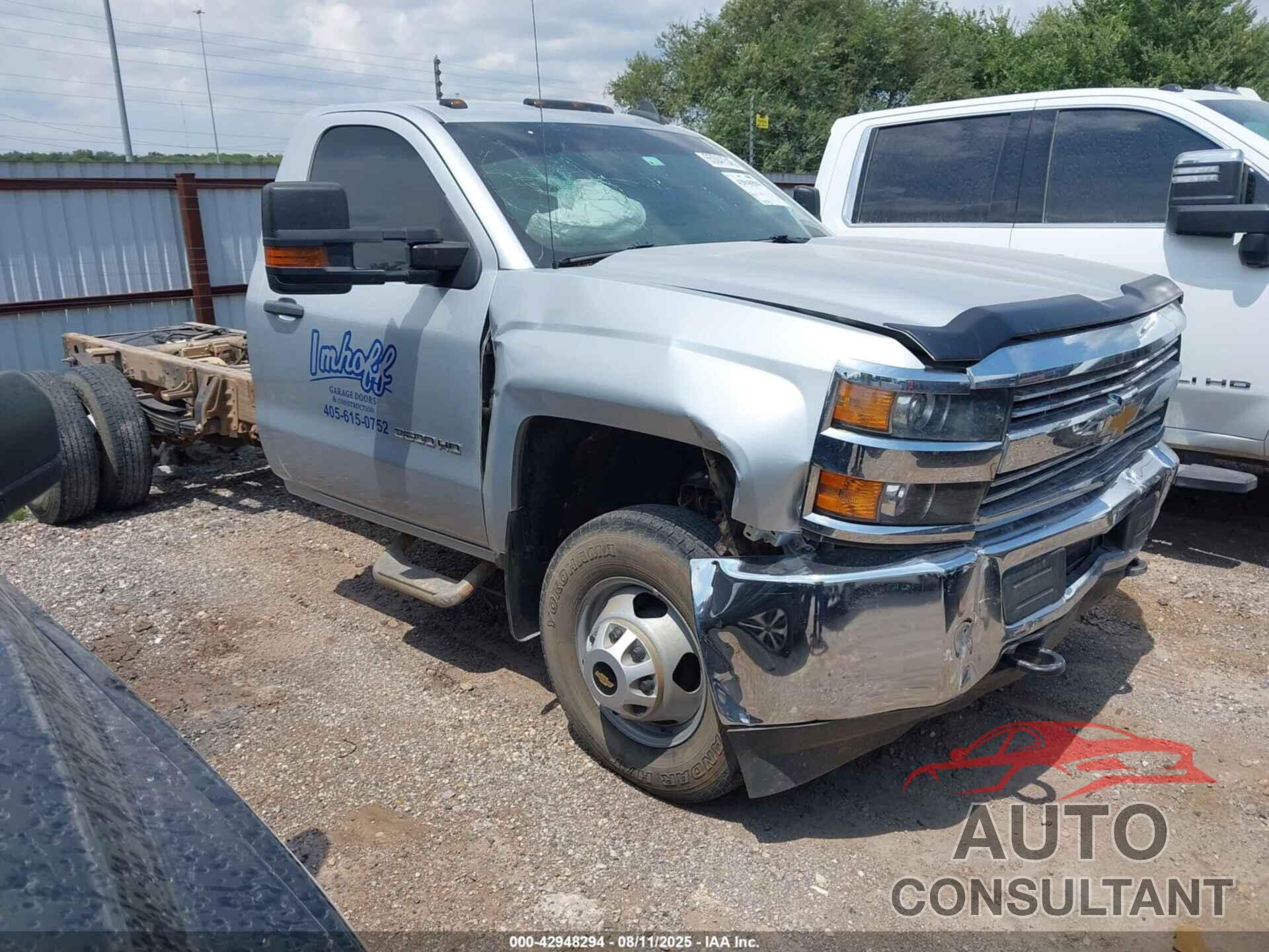 CHEVROLET SILVERADO 3500HD CHASSIS 2016 - 1GB3KYCG4GF101553