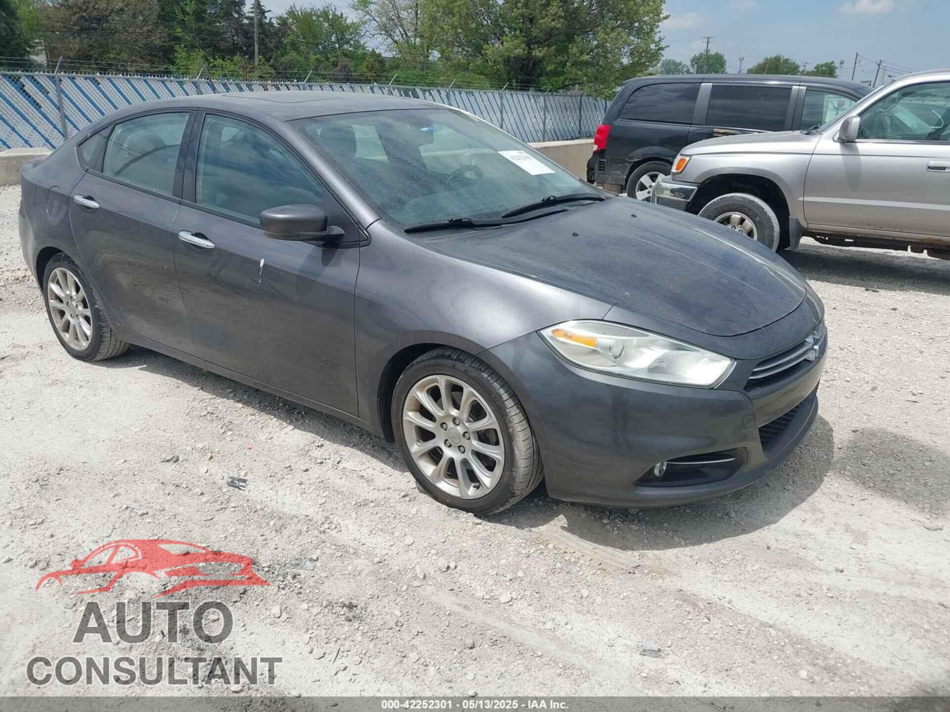 DODGE DART 2015 - 1C3CDFCBXFD166193