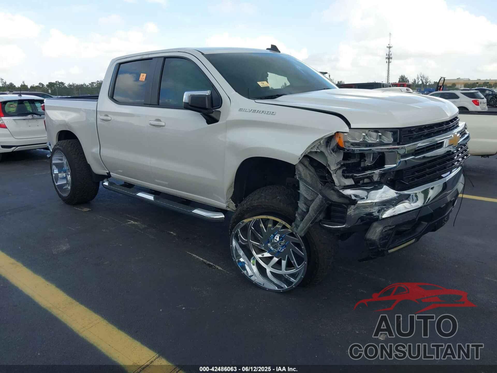 CHEVROLET SILVERADO 1500 2020 - 3GCPWCED9LG397797