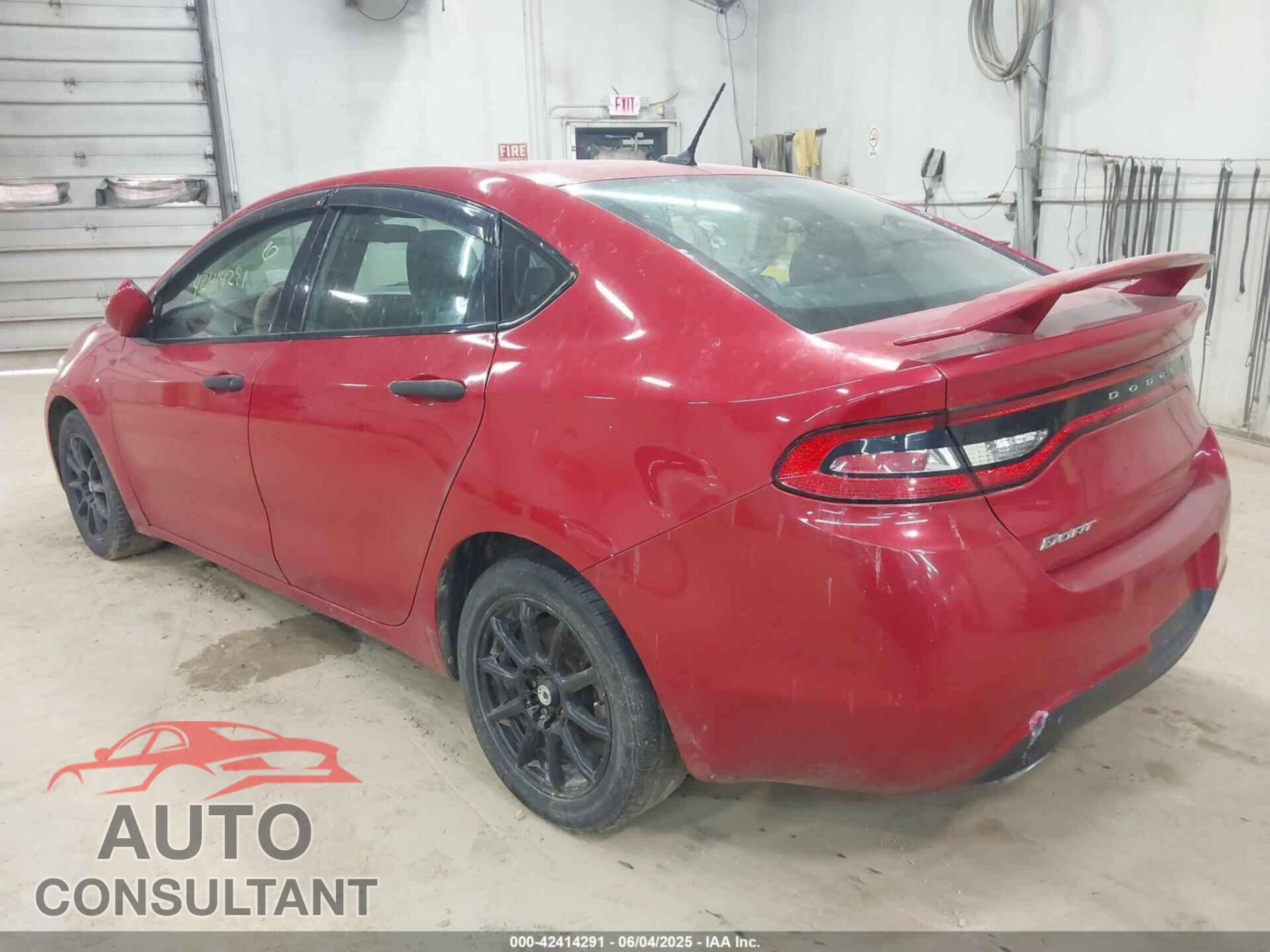 DODGE DART 2013 - 1C3CDFAA3DD110510