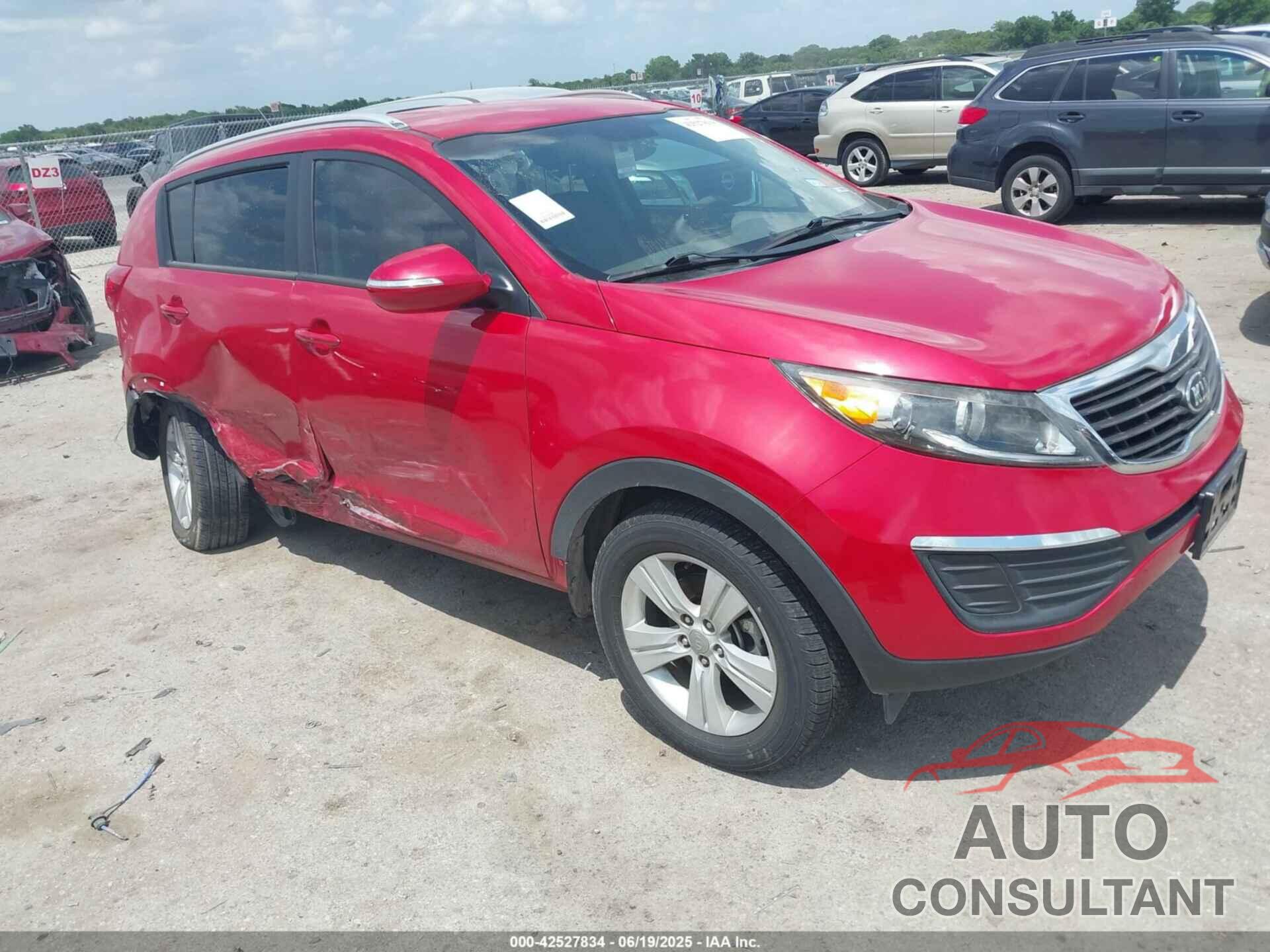 KIA SPORTAGE 2013 - KNDPB3A2XD7460340