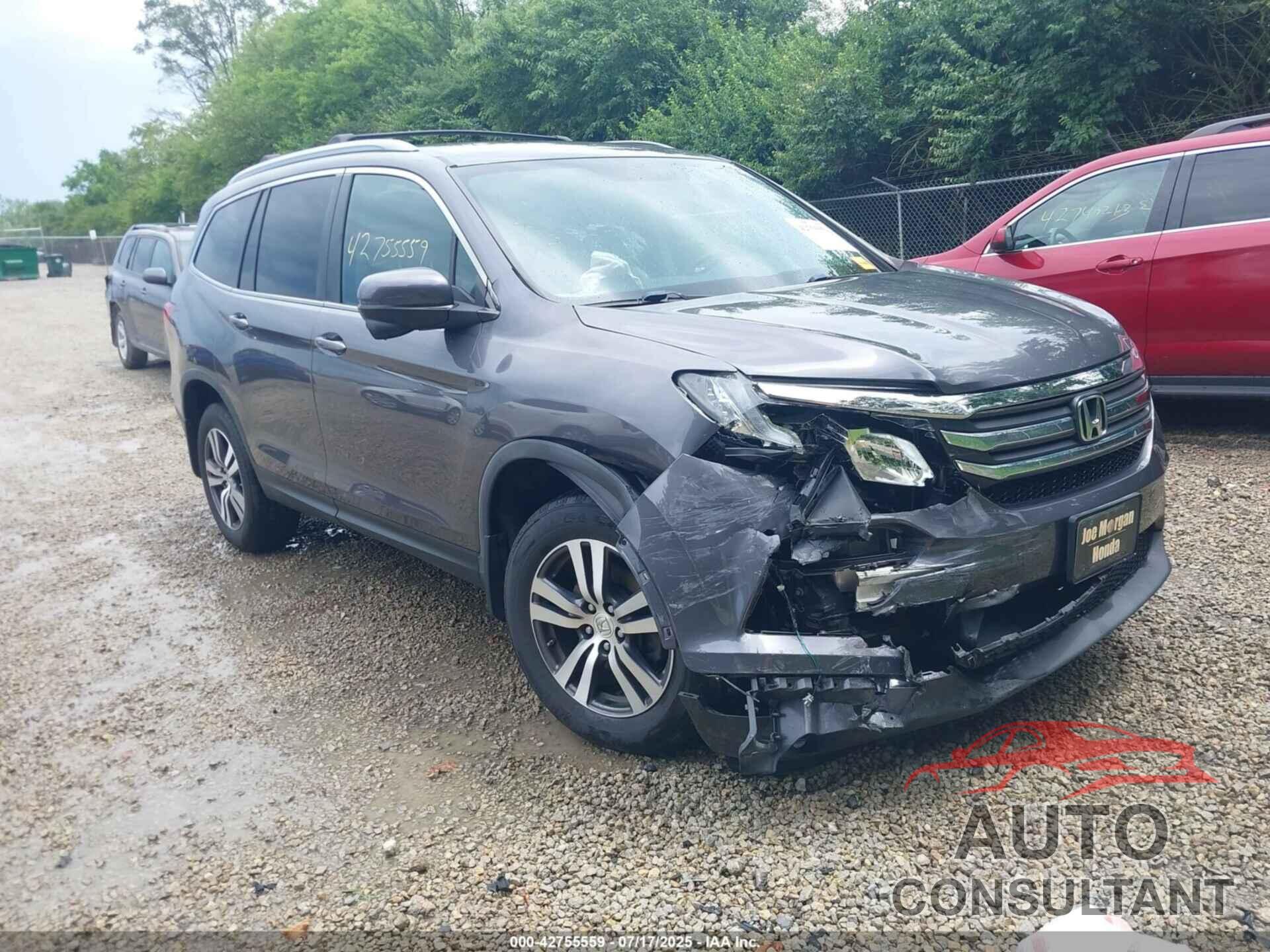 HONDA PILOT 2018 - 5FNYF6H33JB050591