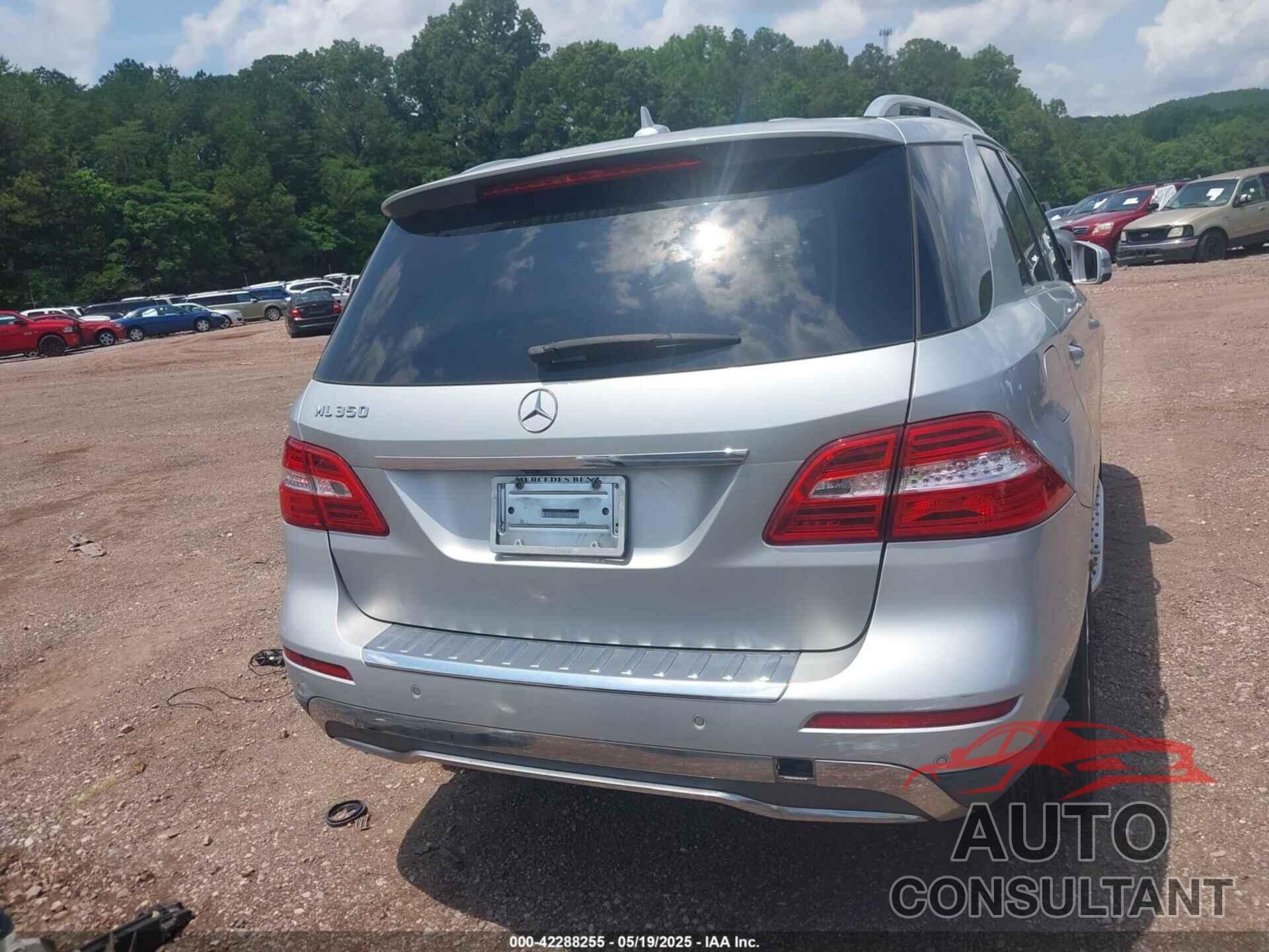 MERCEDES-BENZ ML 350 2013 - 4JGDA5JB0DA202988
