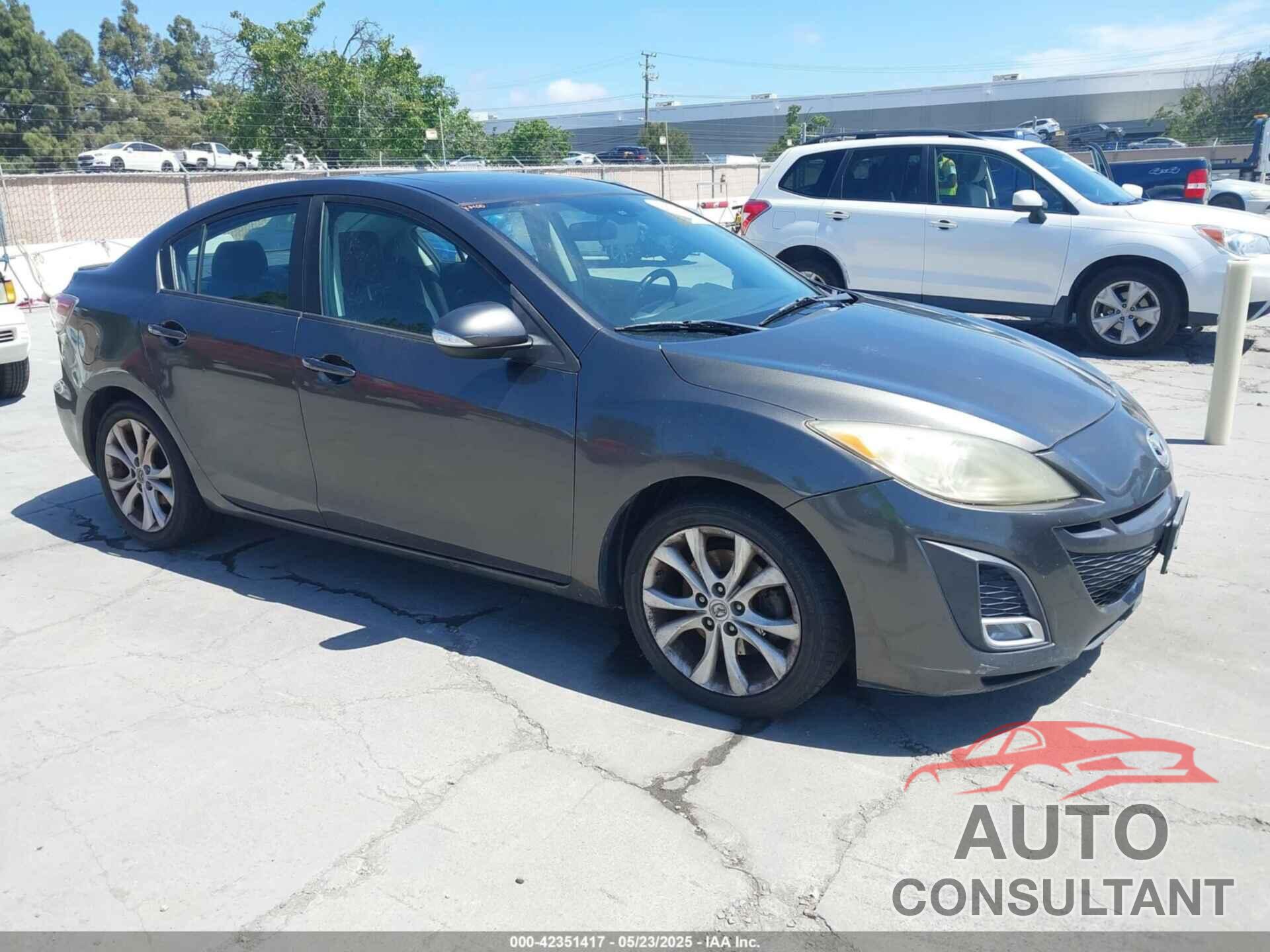 MAZDA MAZDA3 2010 - JM1BL1S69A1164074