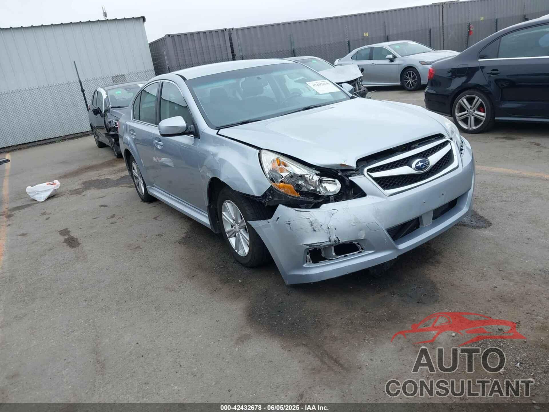 SUBARU LEGACY 2012 - 4S3BMBC62C3016552
