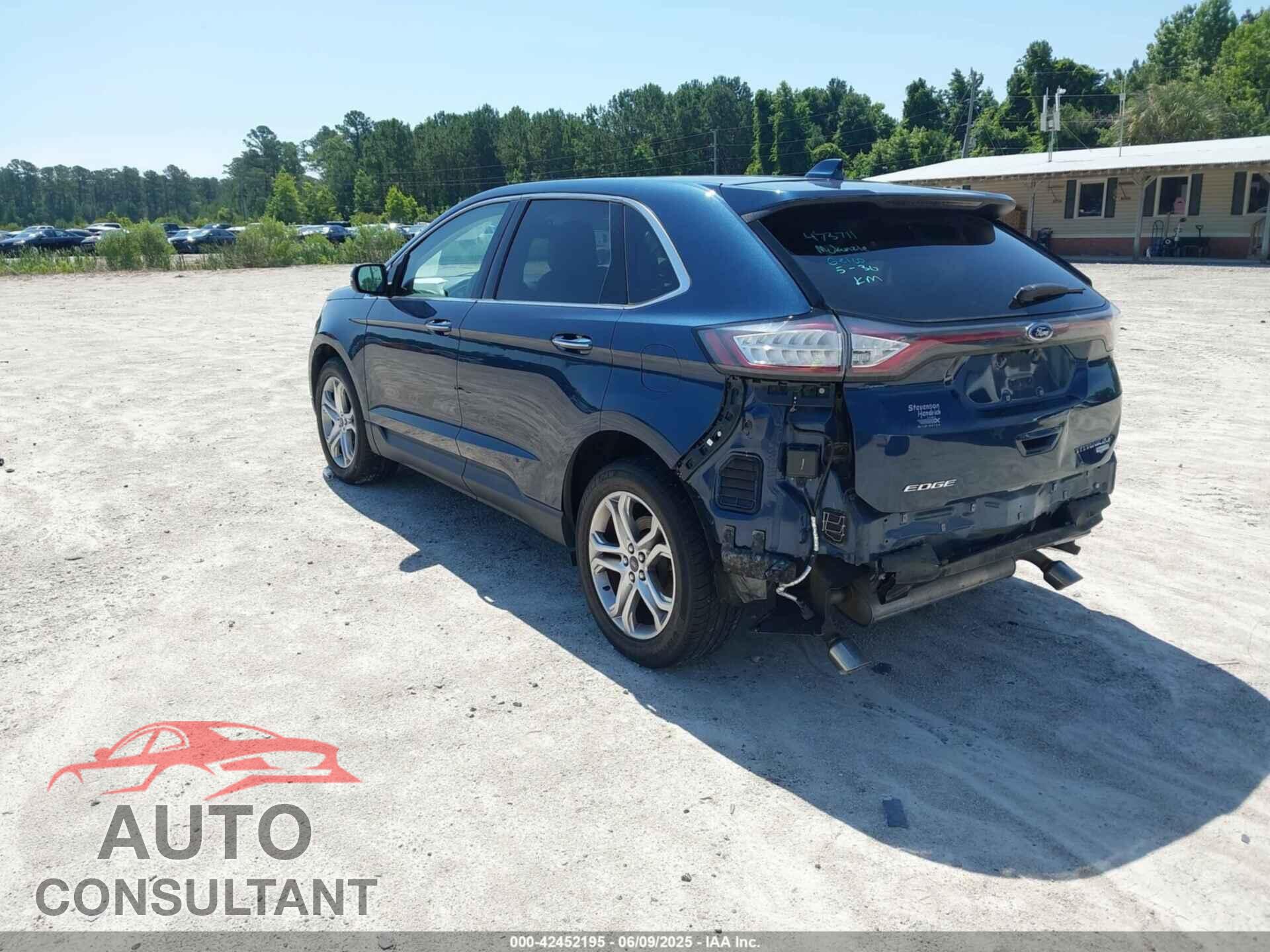 FORD EDGE 2017 - 2FMPK3K98HBB18552
