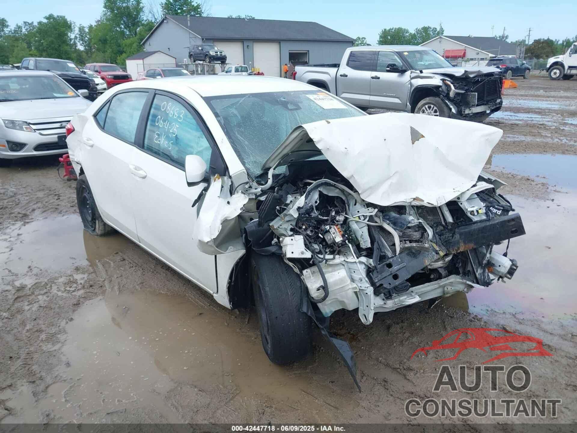 TOYOTA COROLLA 2019 - 2T1BURHE7KC216065
