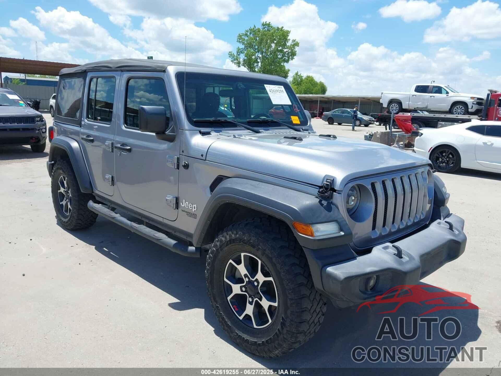 JEEP WRANGLER UNLIMITED 2018 - 1C4HJXDG1JW152433