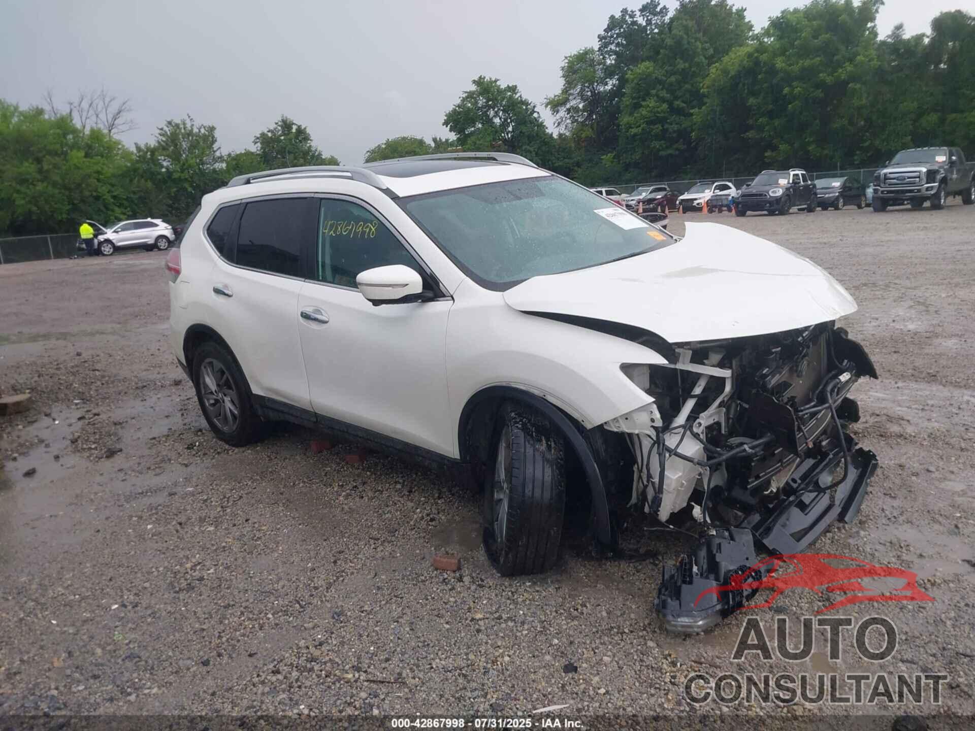 NISSAN ROGUE 2015 - 5N1AT2MV1FC860599
