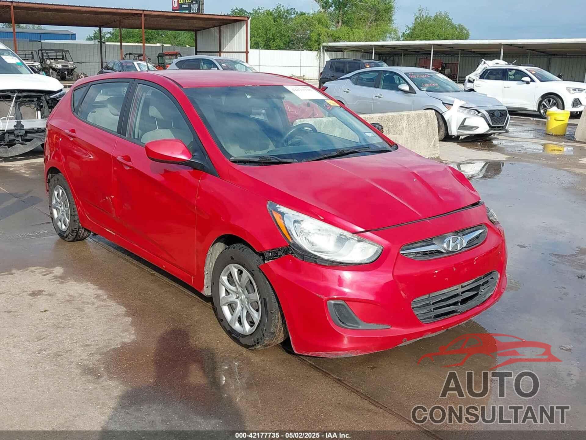 HYUNDAI ACCENT 2014 - KMHCT5AE2EU192948