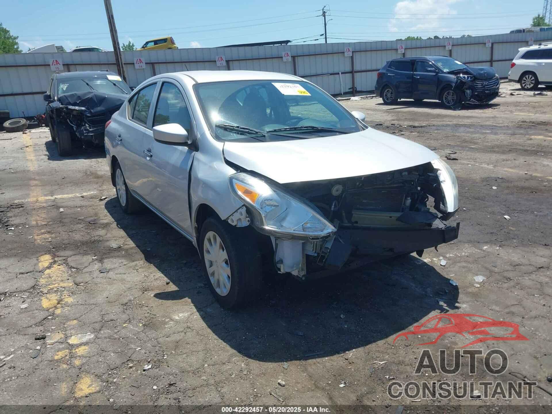 NISSAN VERSA 2016 - 3N1CN7APXGL862936